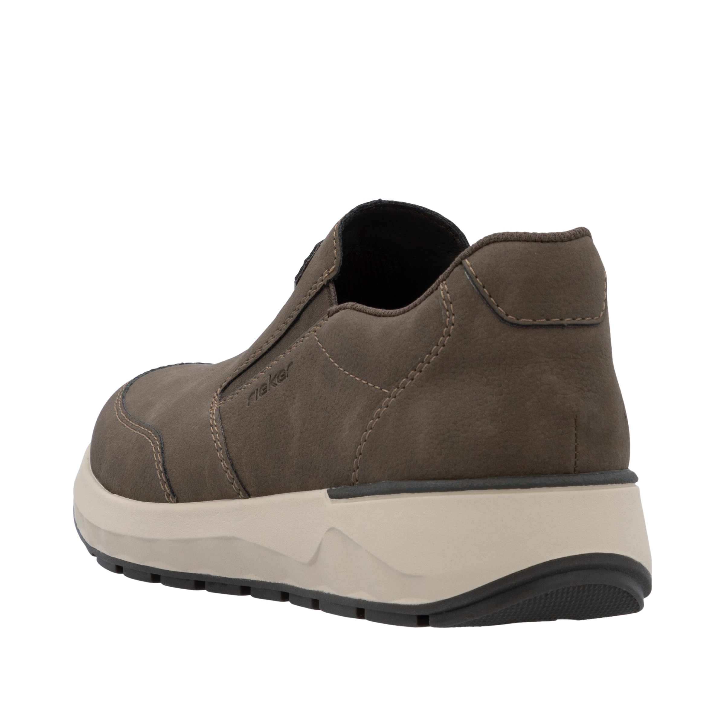 Rieker Slipper  Schlupfschuh, Halbschuh, Slip-on Sneaker mit Ziernähte