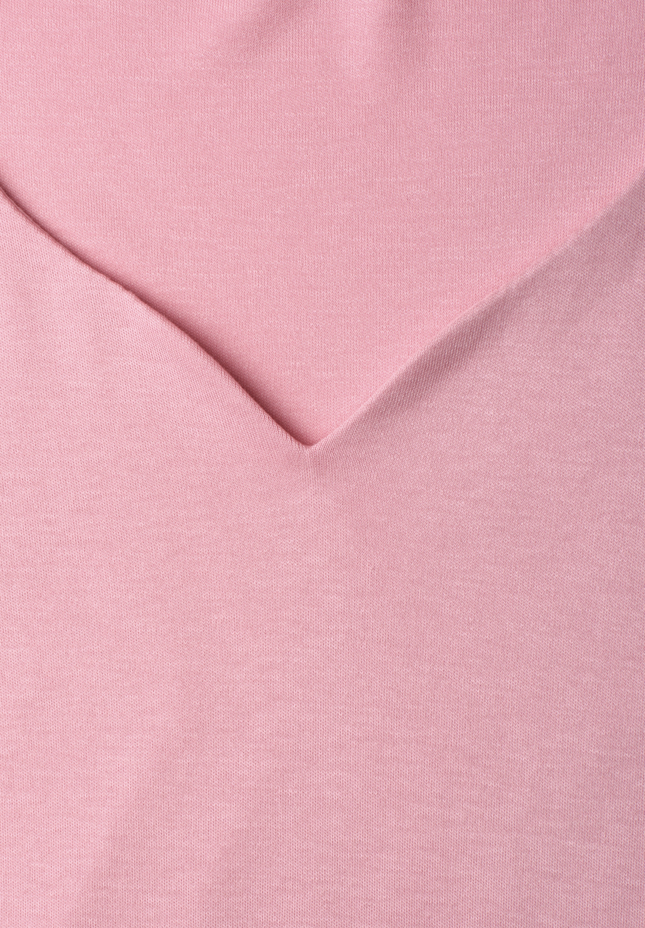 STREET ONE T-Shirt »Style Ada« Sommershirt mit Herzausschnitt