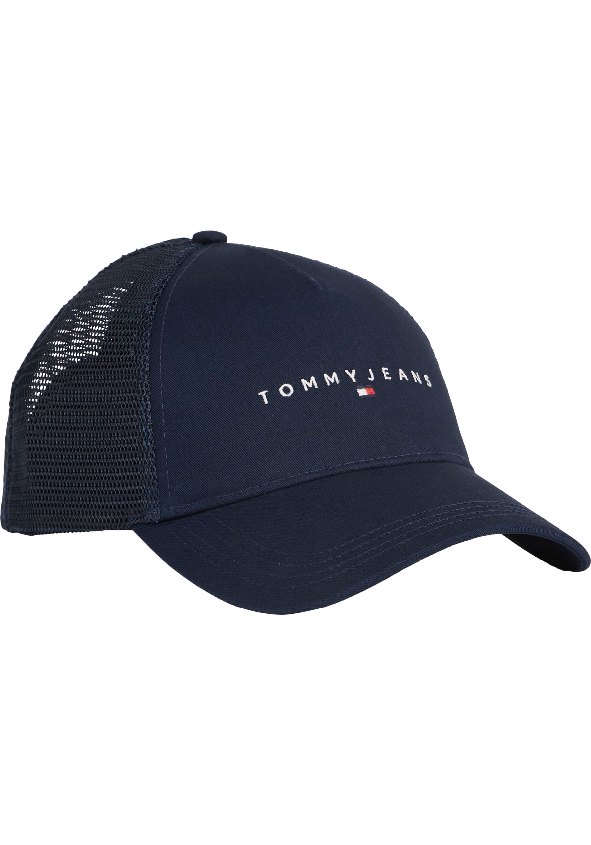 Tommy Jeans Trucker Cap »TJM LINEAR LOGO TRUCKER CAP«, mit Logoschriftzug