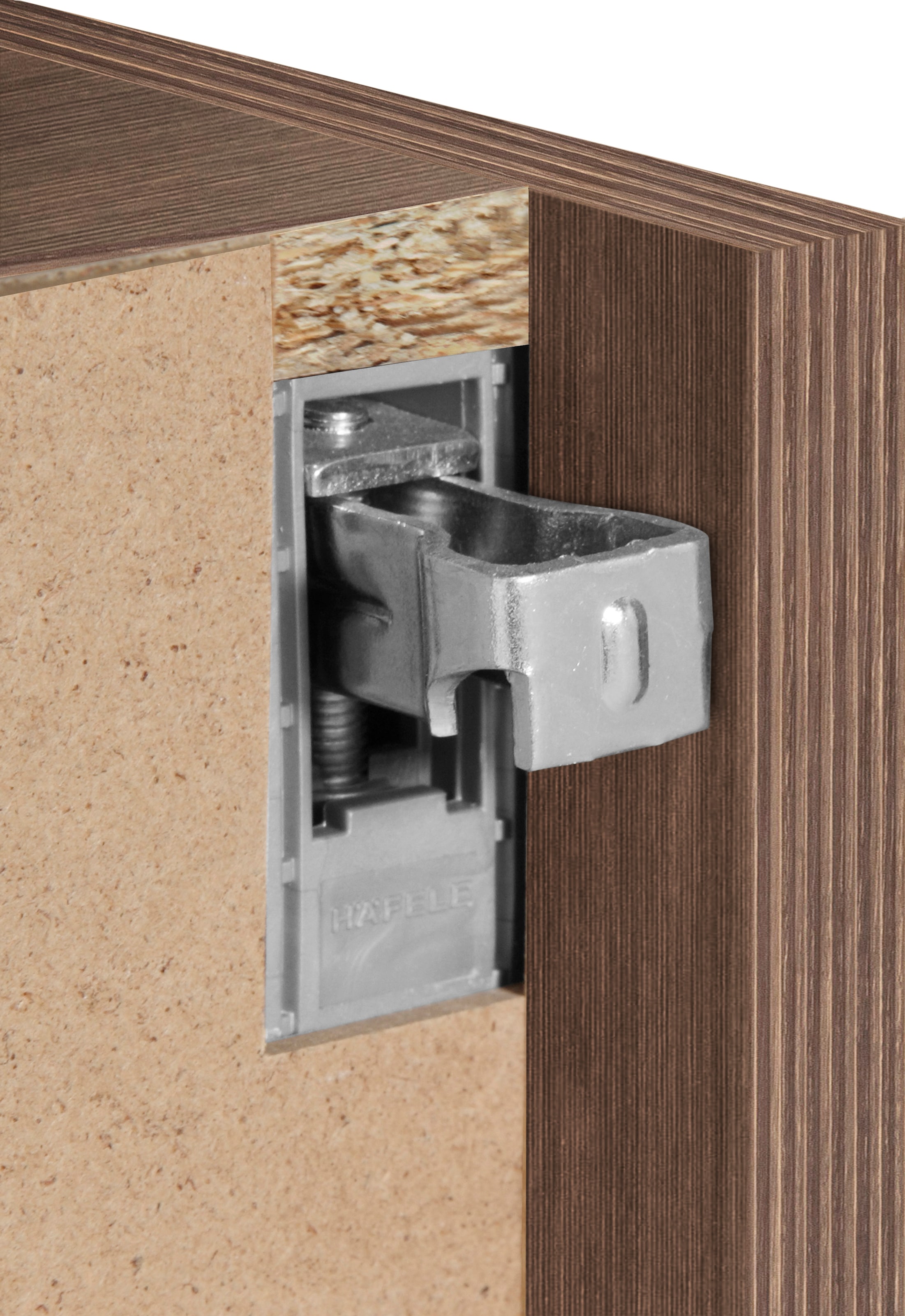 welltime Spiegelschrank »Trento, verschiedene Ausführungen und Farben«, Breite 100 cm, mit 3D-Effekt, Spiegeltüren, Inklusive LED-Beleuchtung