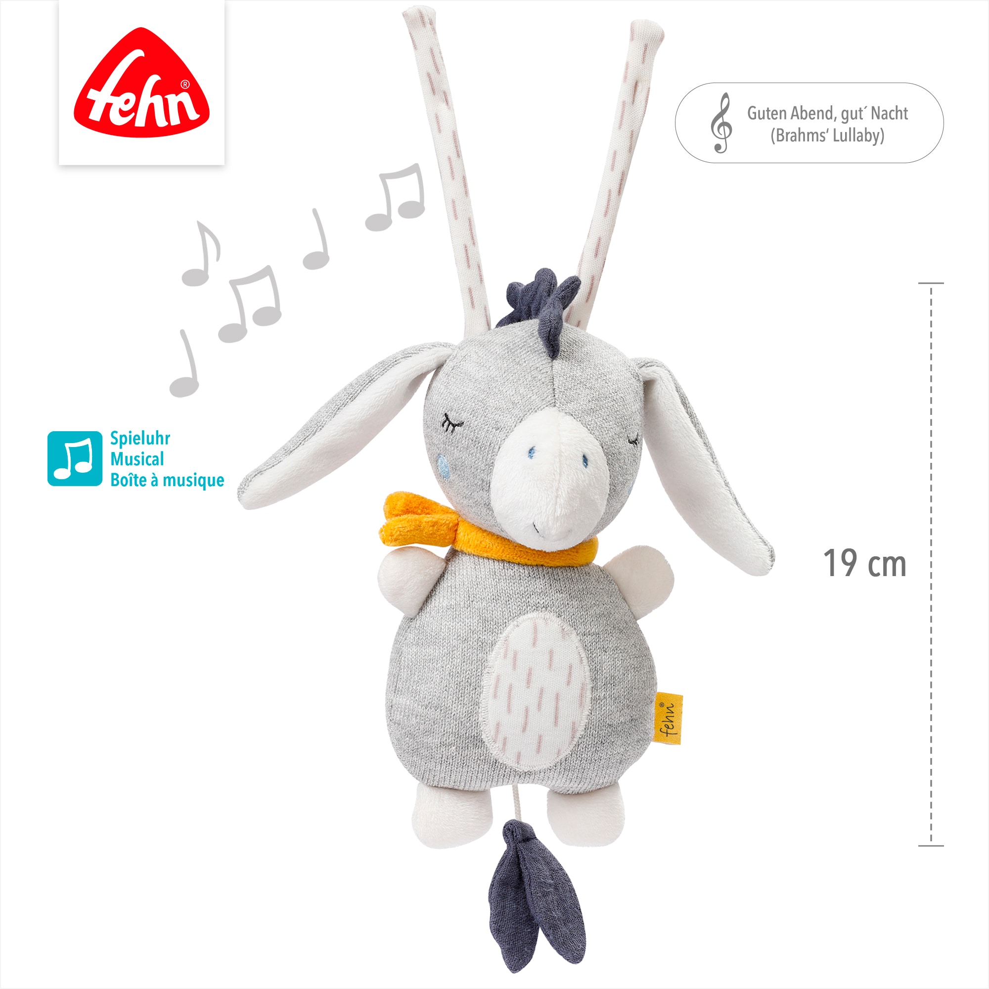 Fehn Spieluhr »Mini-Spieluhr Esel«