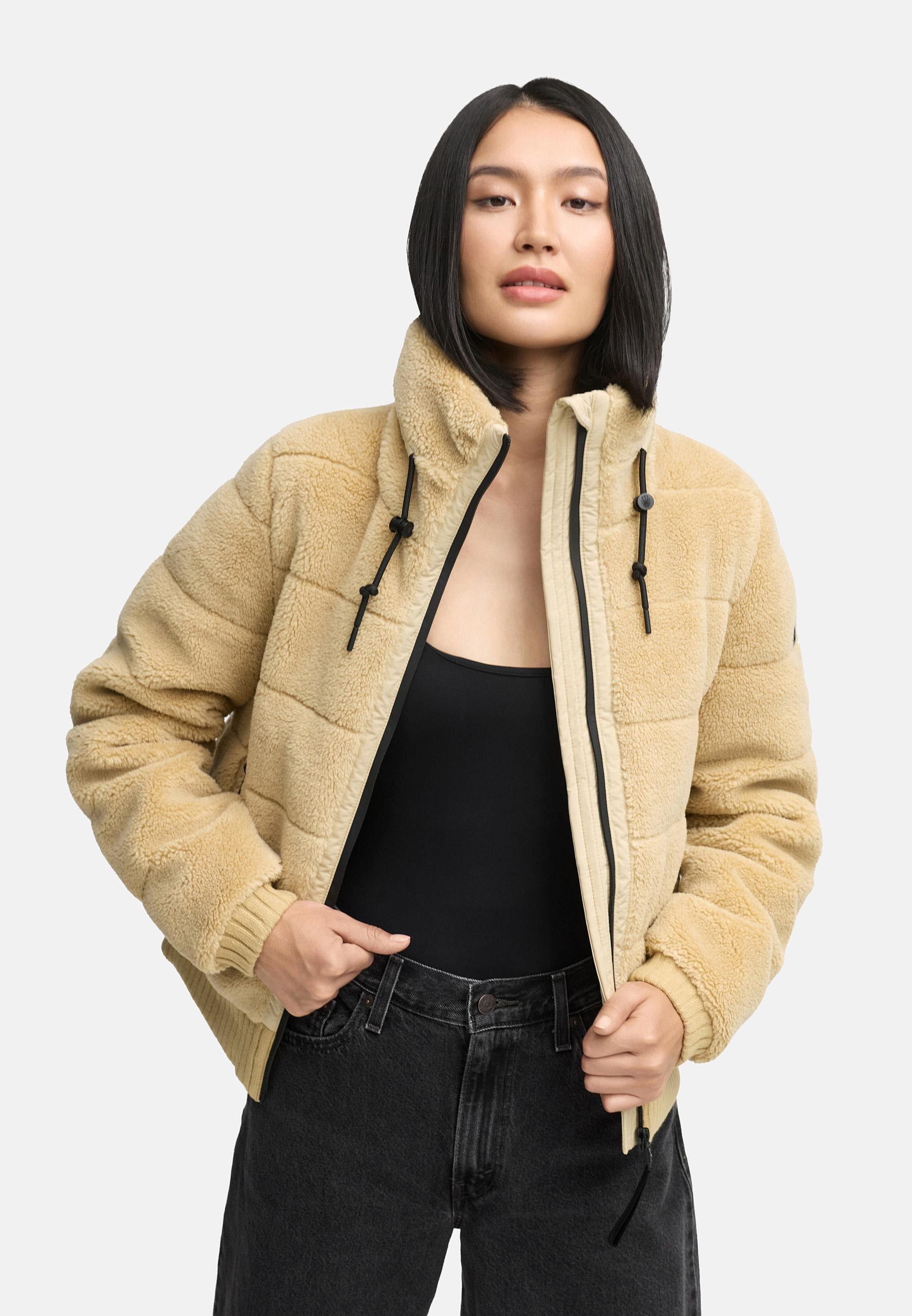 Navahoo Plüschjacke »Plüschjacke Schneepuder 14«