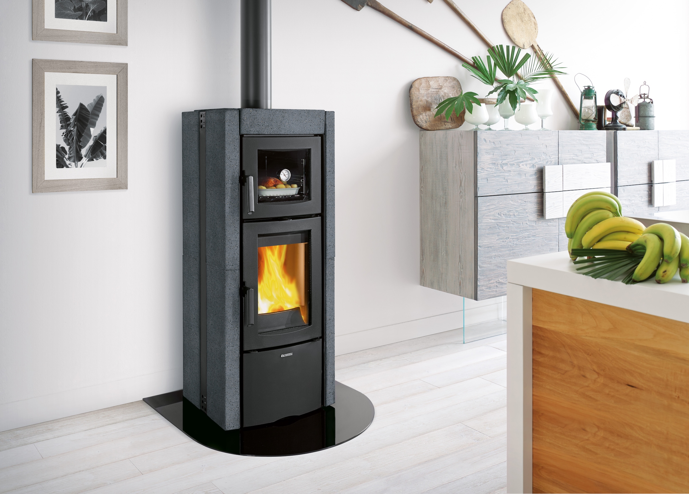 Firefix Kaminofen »La Nordica »Ester Forno«, 8,2 KW«