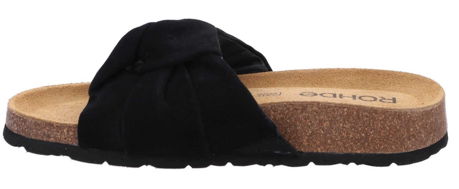Rohde Pantolette »MILANO«, Sommerschuh, Strandschuh, Urlaubschuh, Schlappen, Hausschuh