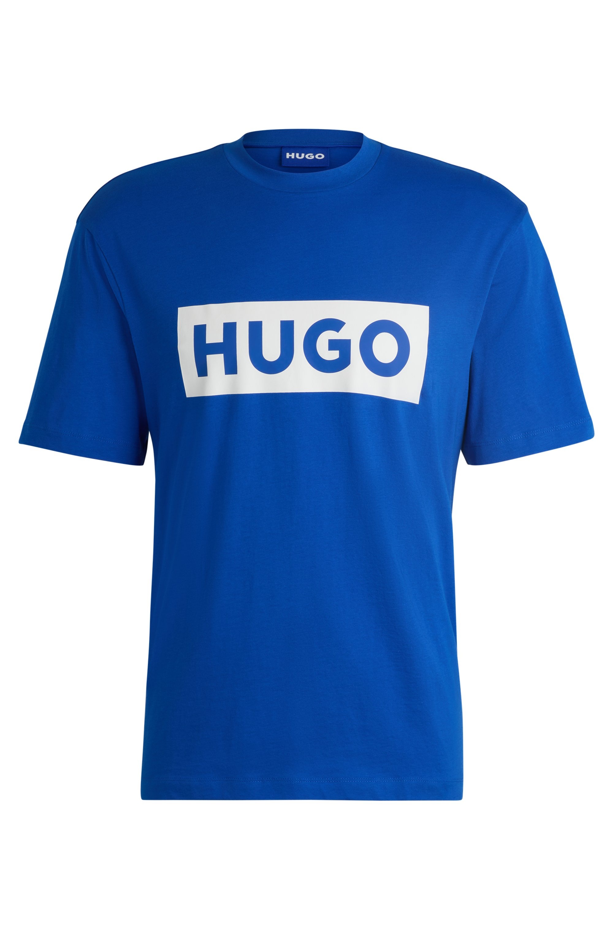 HUGO Blue T-Shirt »Nico«, mit großem Logo-Print, Unisex