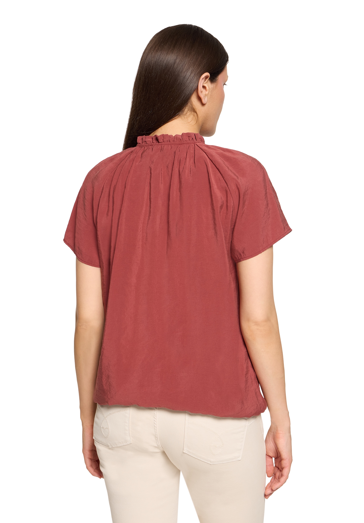Cartoon Klassische Bluse »Casual-Bluse mit Raffung«