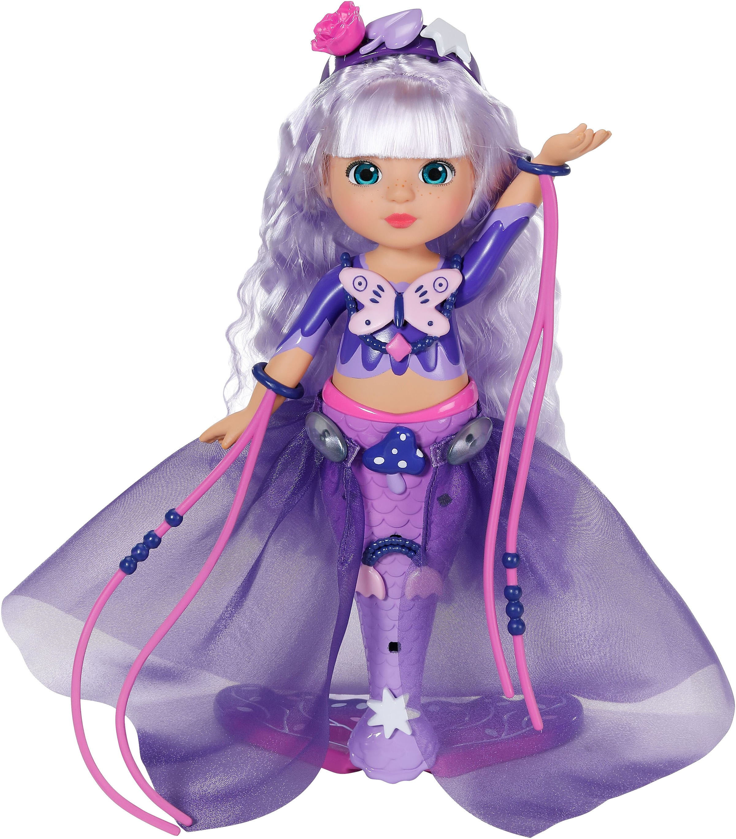 Baby Born Meerjungfrauenpuppe »Glam Up Aura«