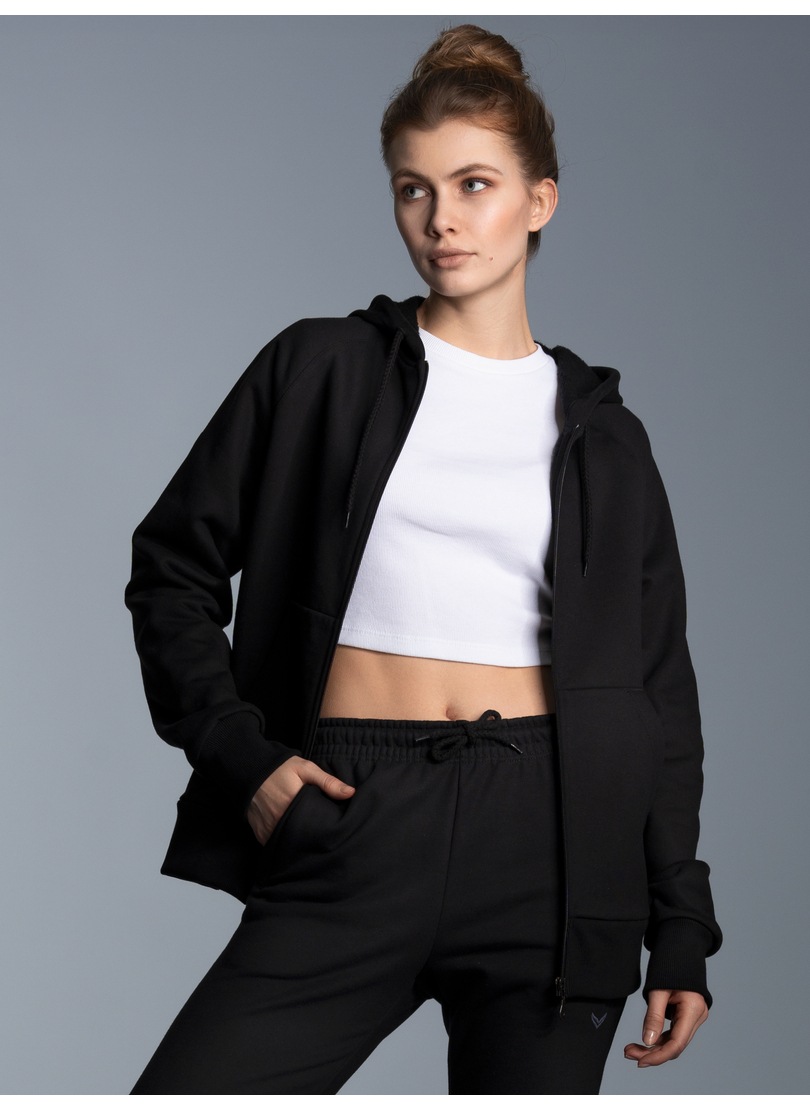 Trigema Sweatjacke »TRIGEMA Sweatjacke mit Kapuze«, 1 Stk.
