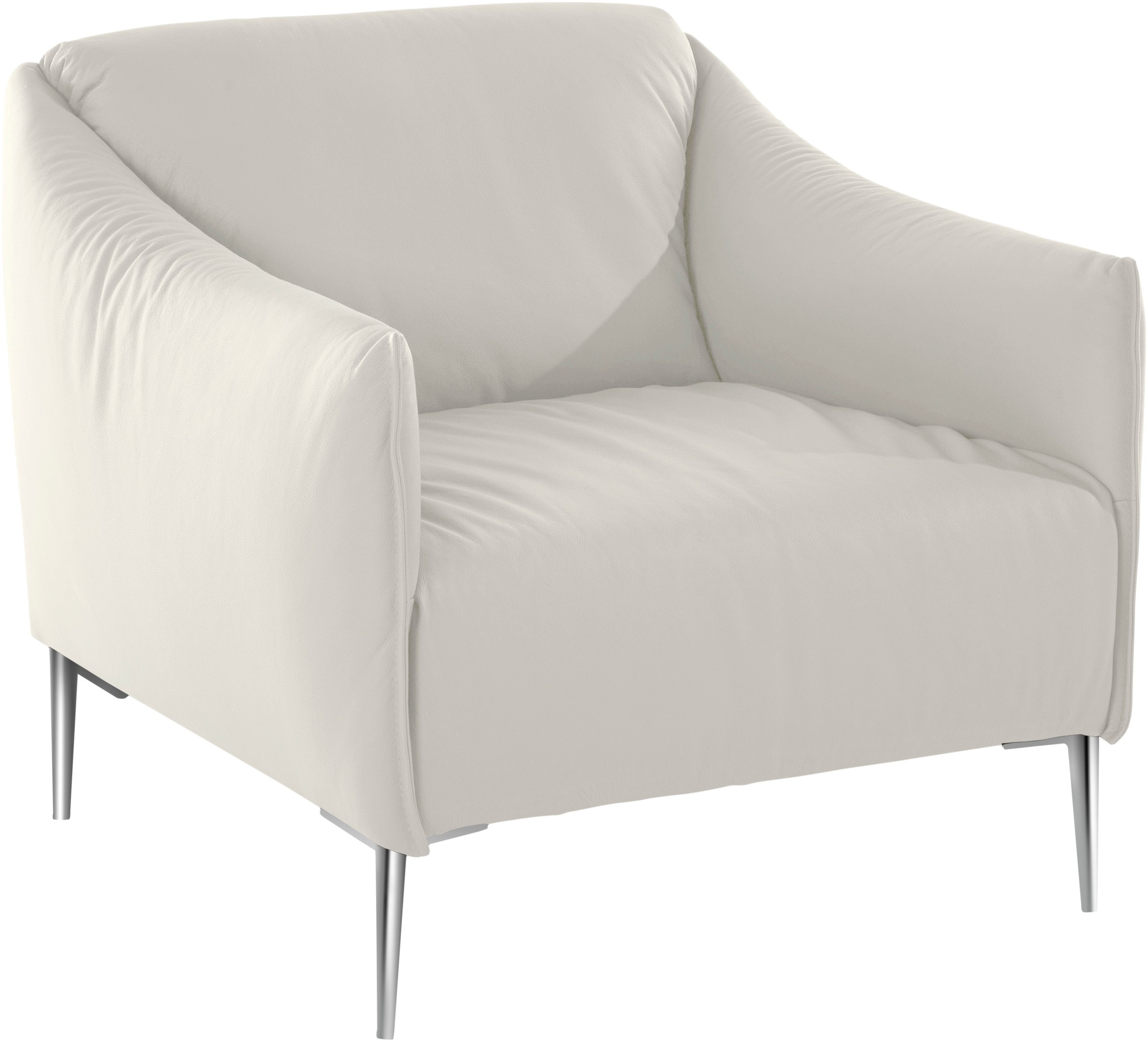 W.SCHILLIG Cocktailsessel »sally«, mit Metallfüßen in Chrom glänzend