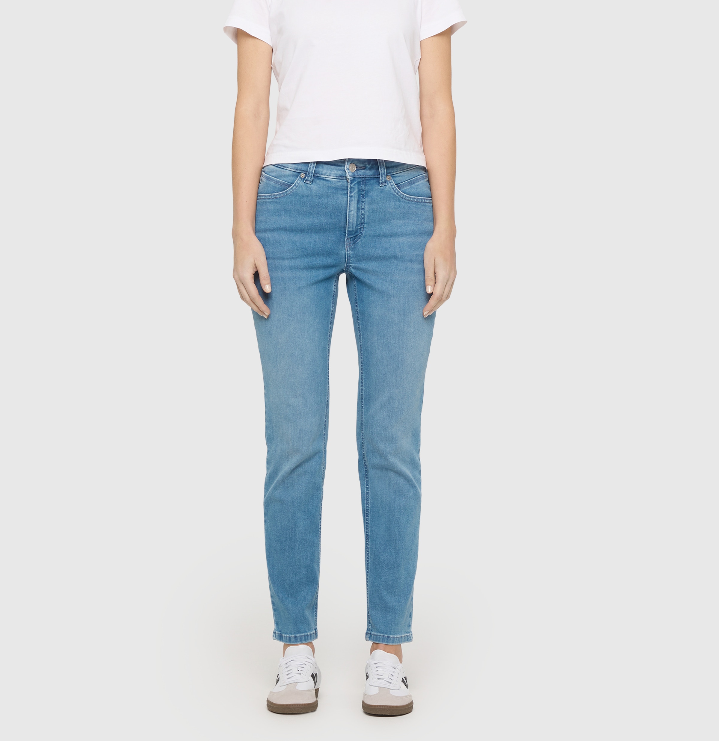 MAC Stretch-Jeans »Melanie« Gerade geschnitten