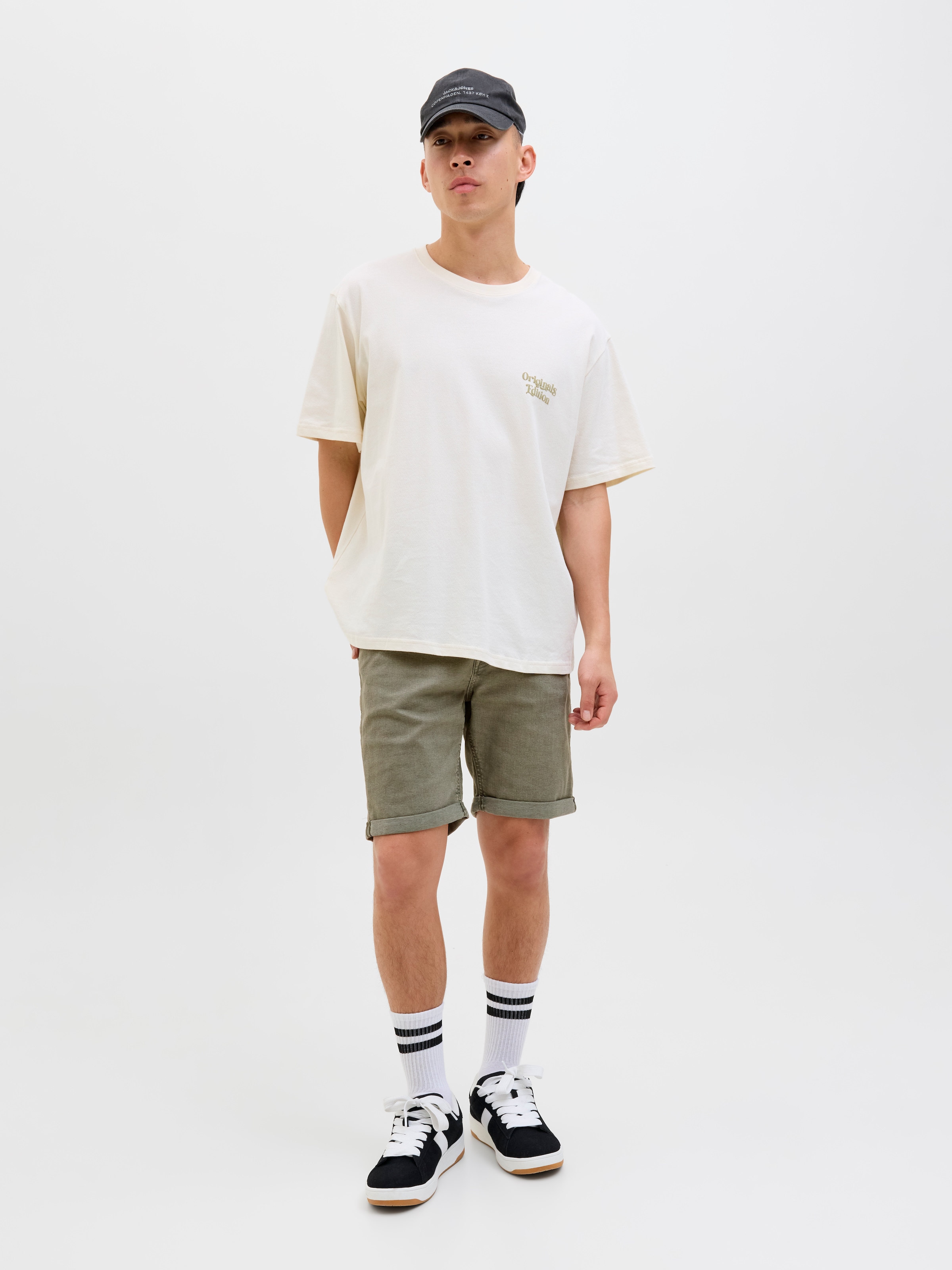 Jack & Jones Shorts »JJIRICK JJORIGINAL SHORTS SQ 913 SN«, im Five-Pocket Style