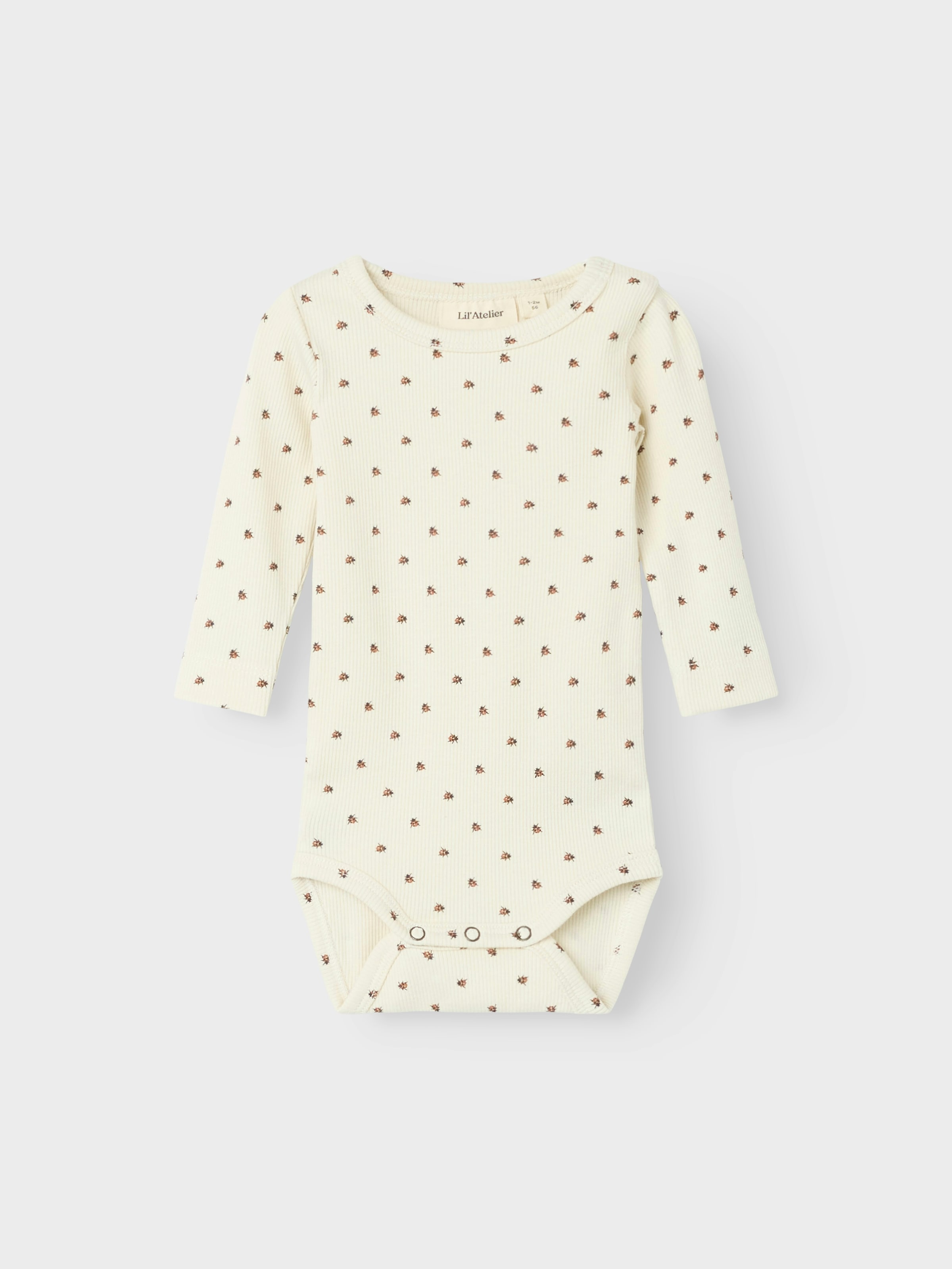 Lil' Atelier Langarmbody »NBNLAGO KIM LS SLIM BODY LIL NOOS« weiche Jersey Rippqualität