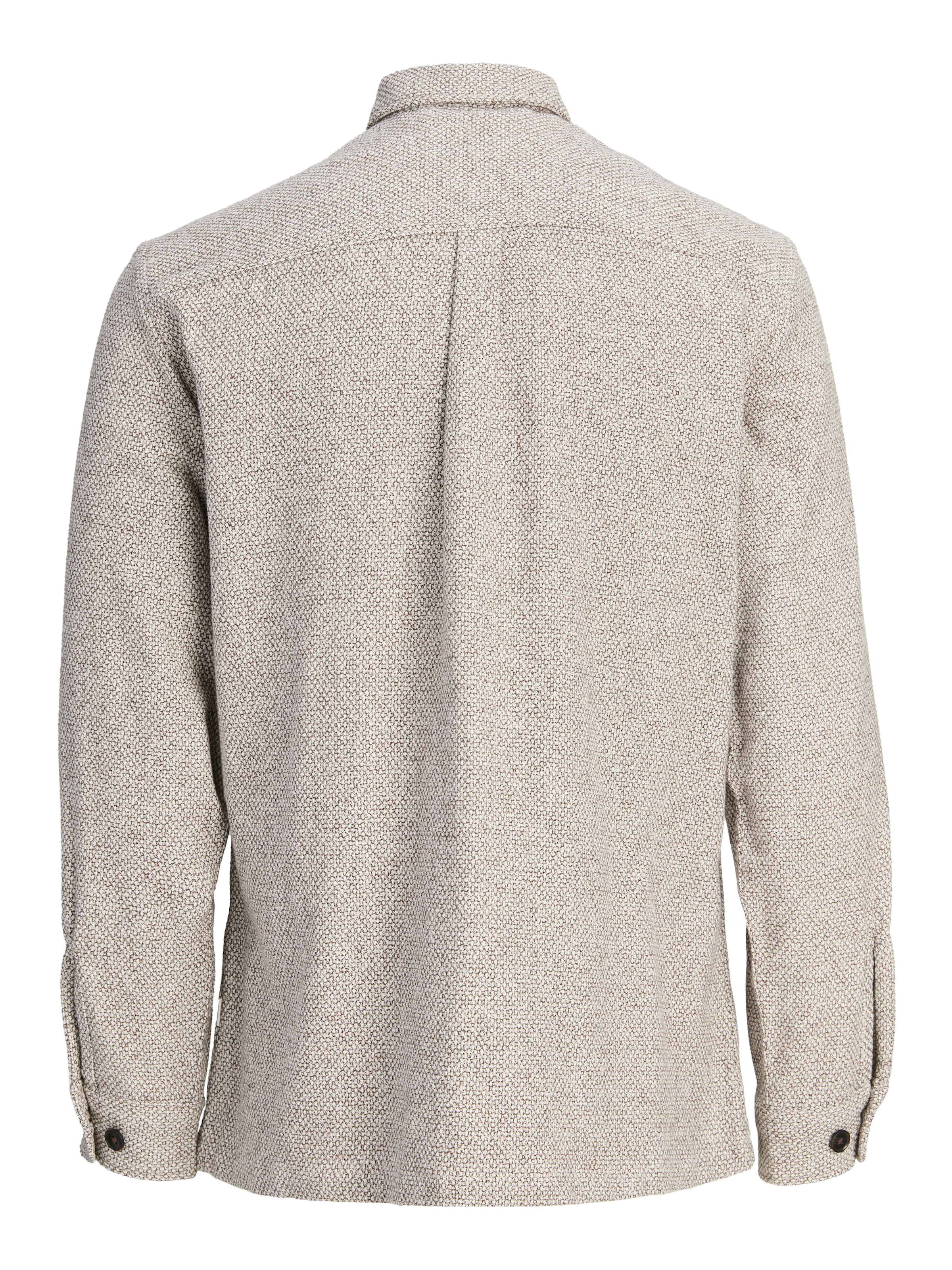 Jack & Jones Langarmhemd »JPRRAYLE MELANGE SOLID L/S OVERSHIRT SN«