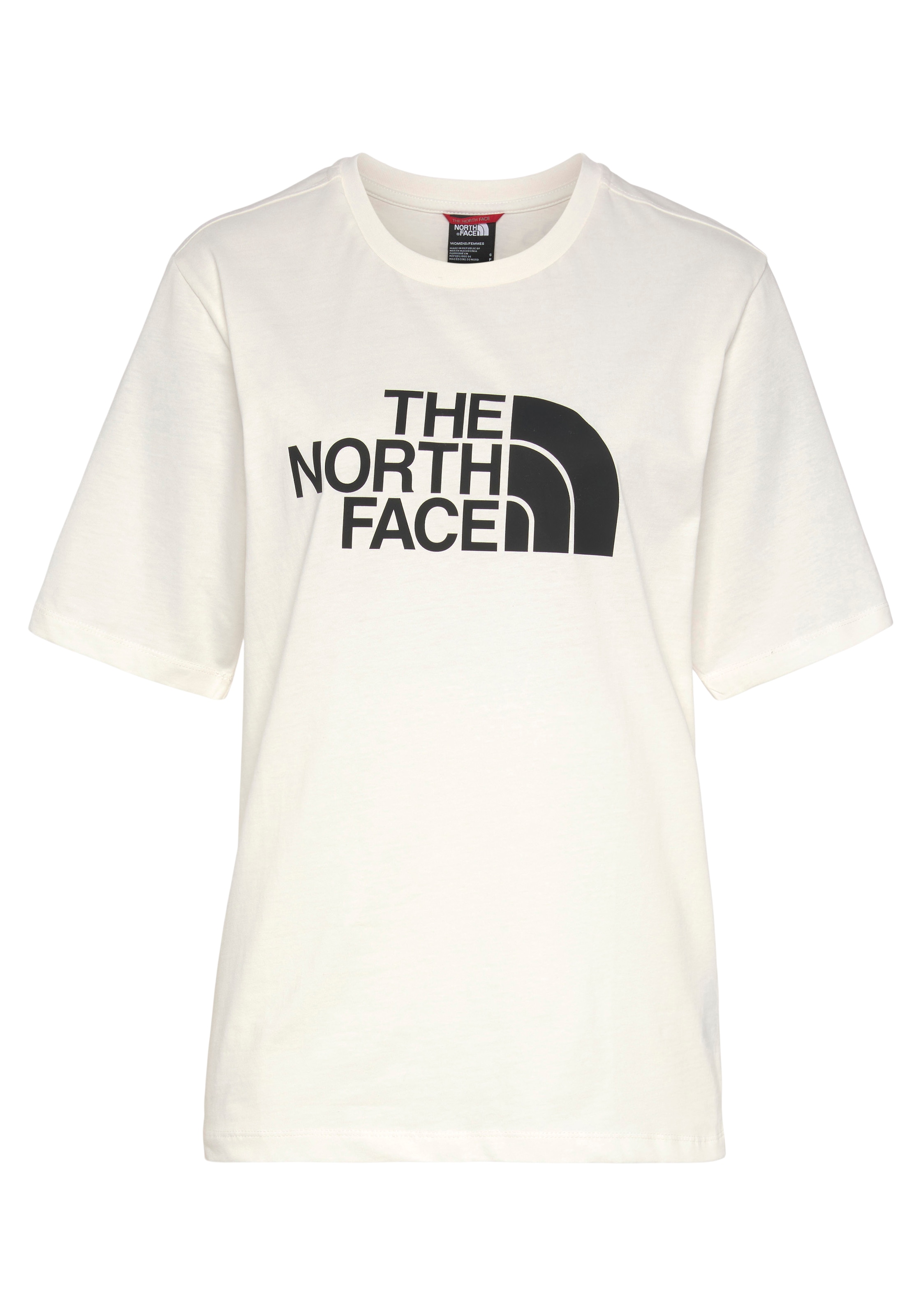The North TEE«, bei mit EASY »W T-Shirt Logodruck ♕ auf RELAXED Brust Face der