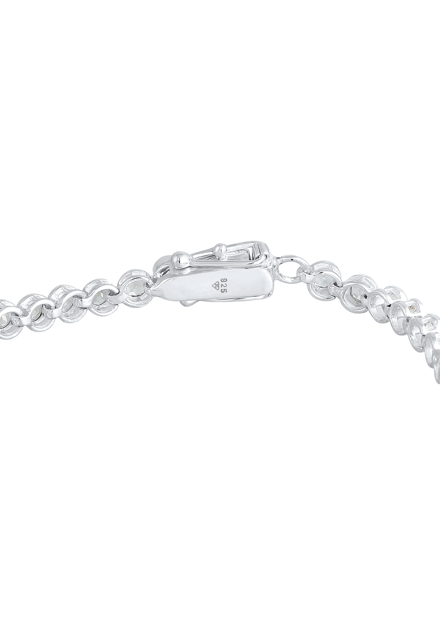 Elli Premium Armkette »Armband Elli PREMIUM Armband Tennisarmband Topas Silber«