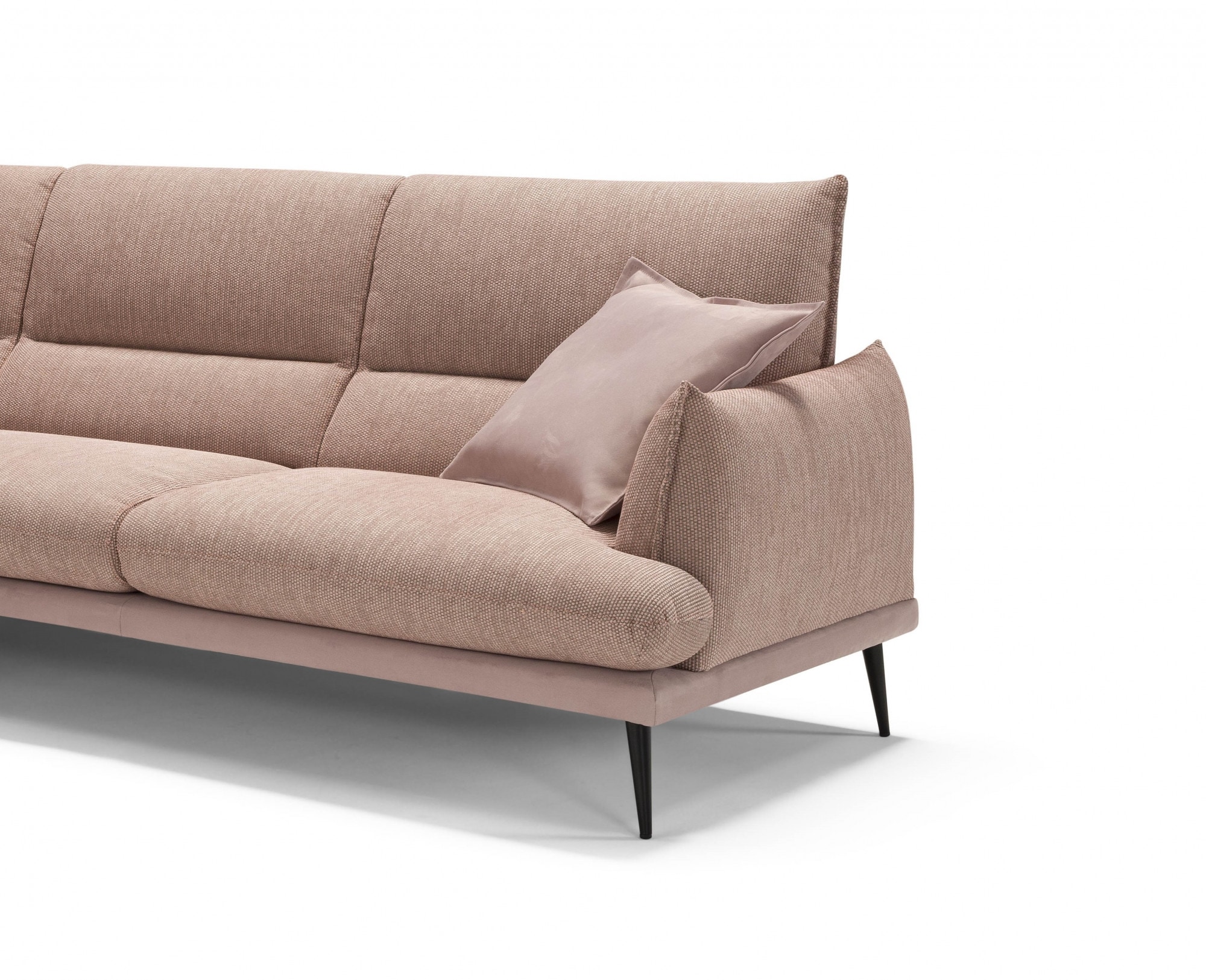 Egoitaliano Ecksofa »FUNNY, hochwertiges und aktuelles Design, bequeme Rückenlehne«, toller Sitzkomfort, L-Form