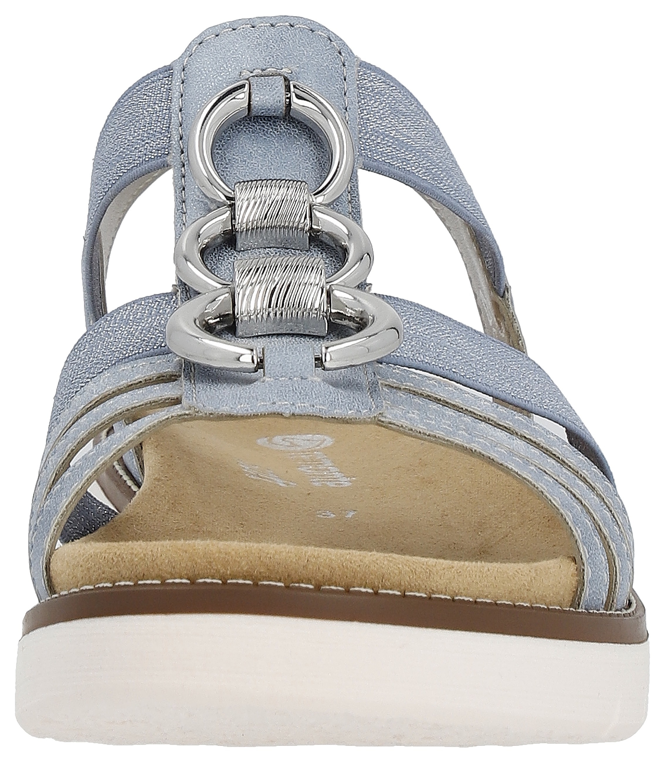 Remonte Sandale, Sommerschuh, Sandalette, Keilabsatz, mit praktischen Gummizügen
