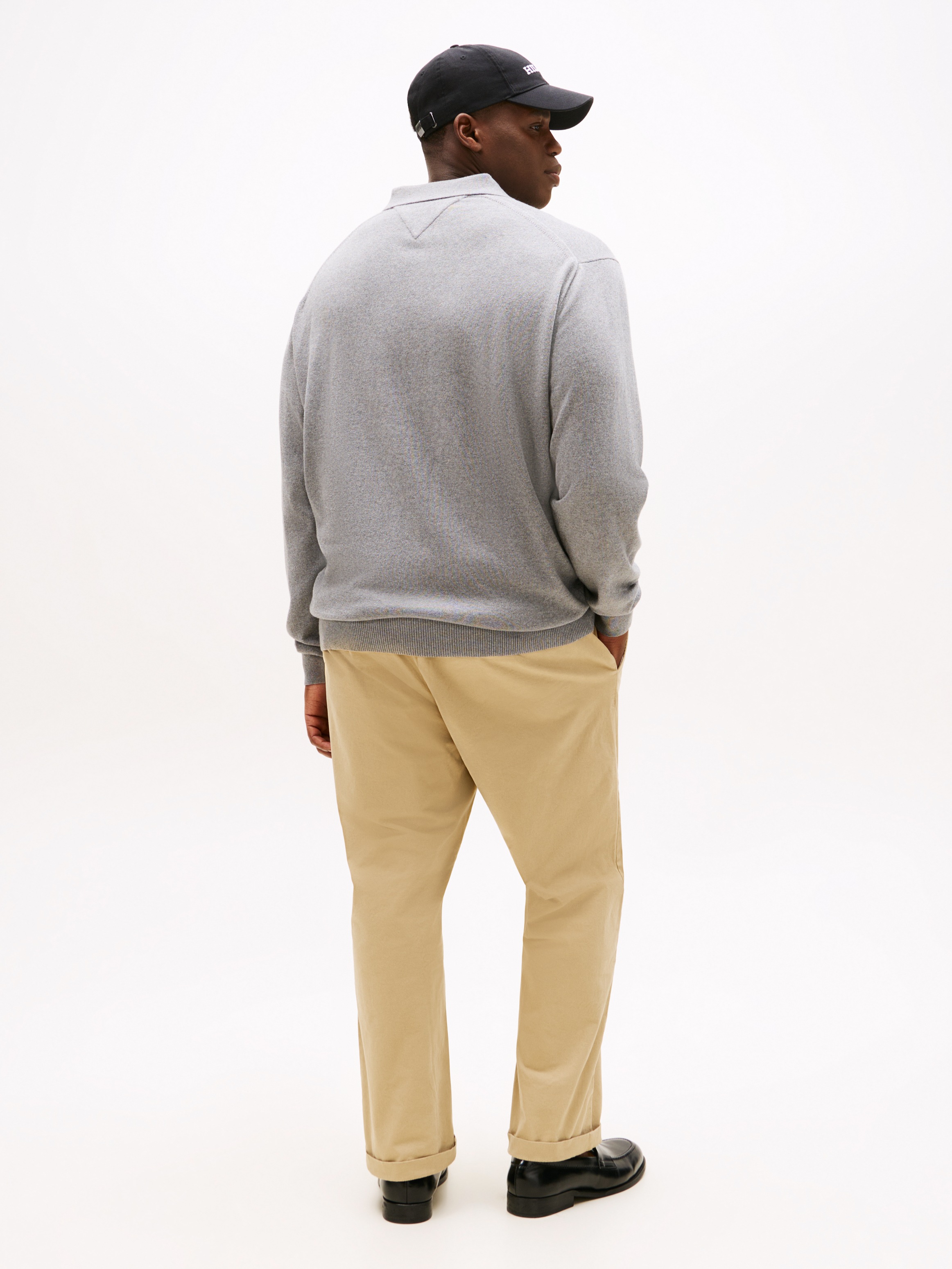 Tommy Hilfiger Big & Tall Polokragenpullover »BT-PIMA ORG CTN CASH« Große Größen, regular fit, Polokragen