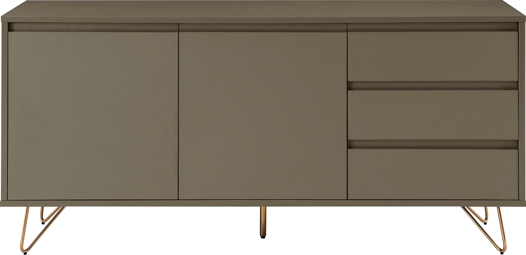 Sideboard, Kommode mit Hairpin Beinen, Breite 150 cm