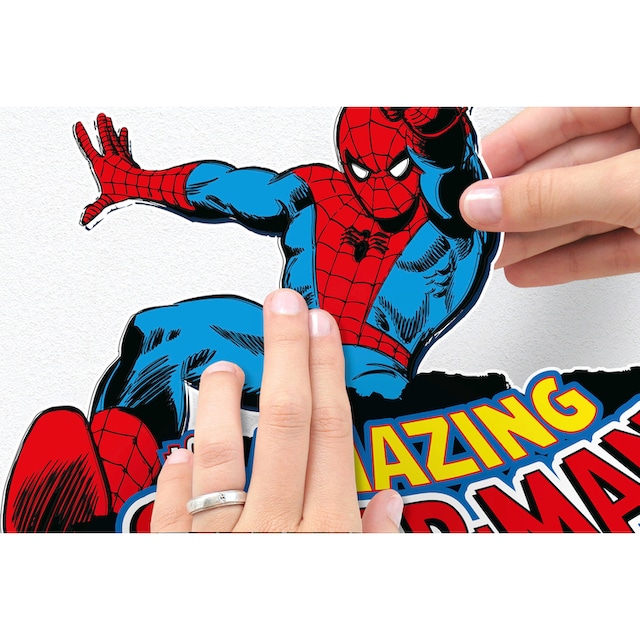 Komar Wandtattoo »Spider«, (1 St.), 50x70 cm (Breite x Höhe),  selbstklebendes Wandtattoo online kaufen | mit 3 Jahren XXL Garantie