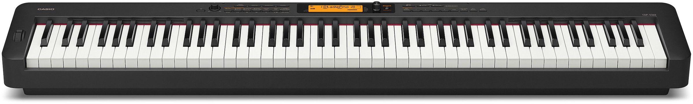 CASIO Digitalpiano »CDP-S360BK«, (Set), mit Stativ und Pedal