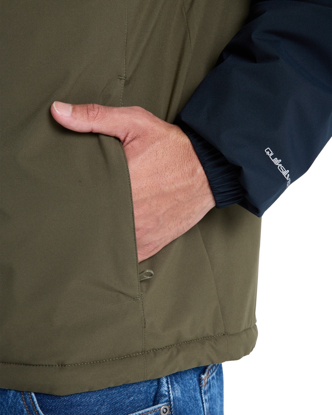 Quiksilver Regenjacke »Overcast 3K Insulated«, mit Kapuze