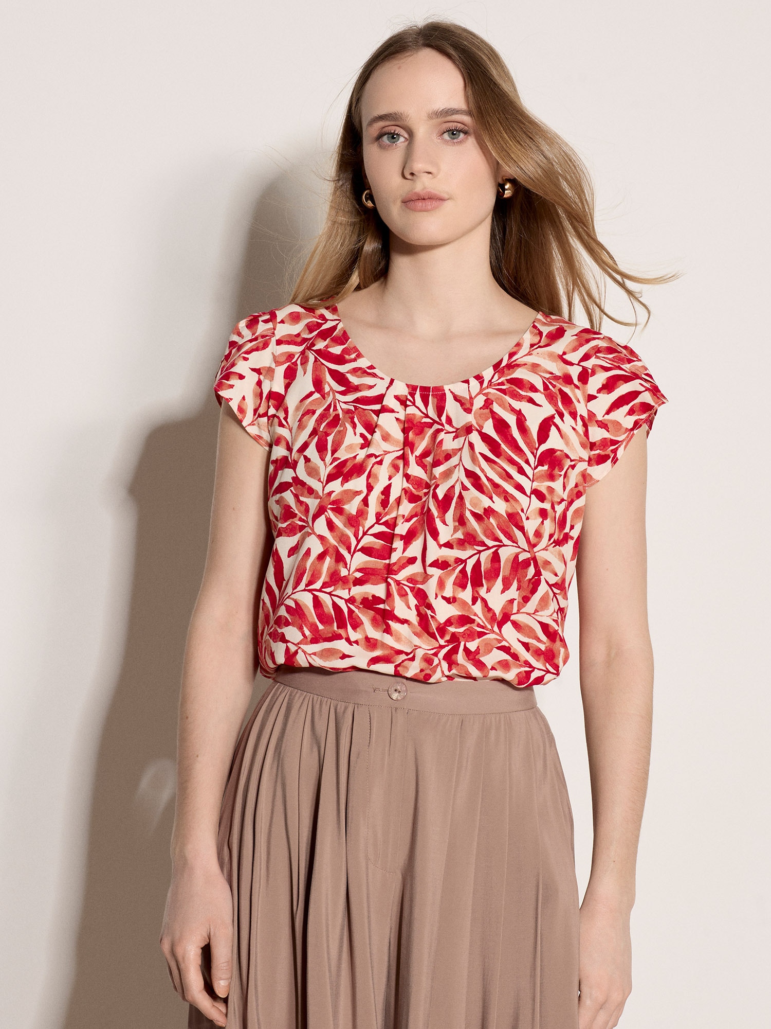 Apricot Klassische Bluse »Bluse« Druck