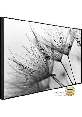 Papermoon Infrarotheizung »Blumen Schwarz & Weiß«, sehr angenehme Strahlungswärme kaufen