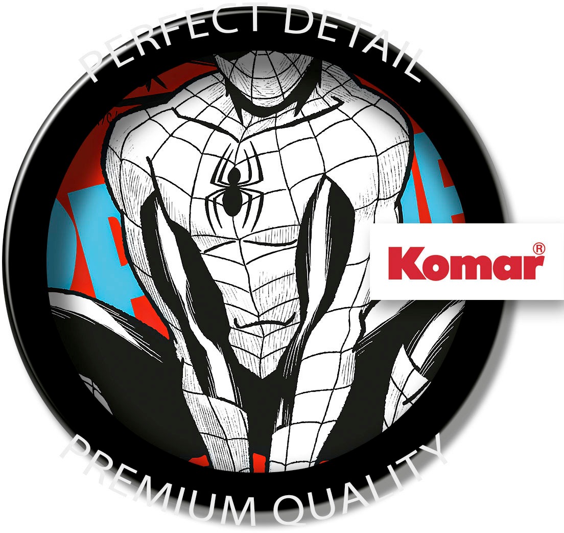 Komar Leinwandbild »Spider-Man Protector of NYC - Größe 40 x 60 cm«, Disney, (1 St., 40 x 60 cm (Breite x Höhe), Keilrahmenbild mit Echtholzrahmen, Kinderzimmer