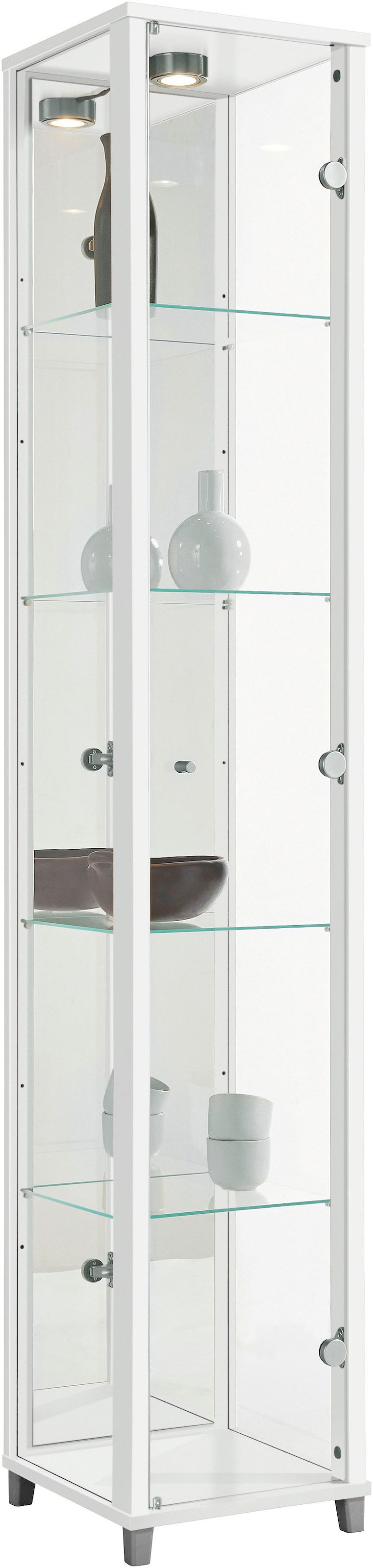 fif möbel Vitrine »OPTIMA« Standvitrine/Glasvitrine 1x Glastür,perfekt für Sammler,Sammlervitrine