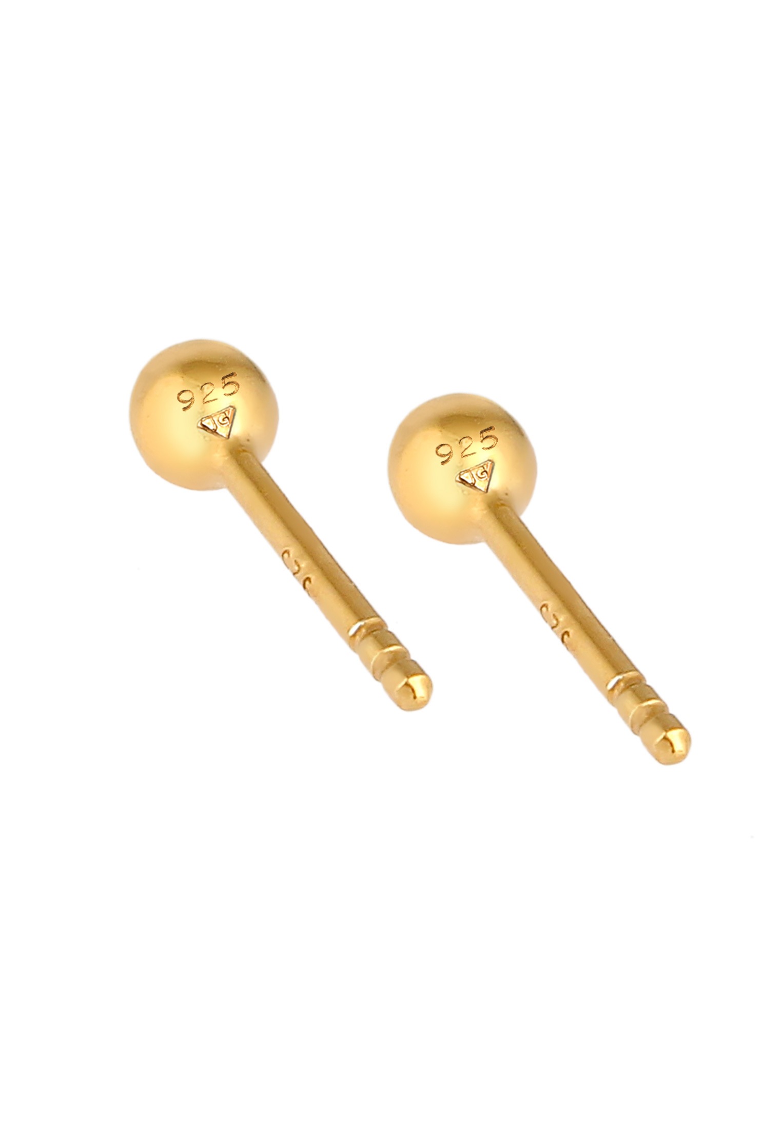 Elli Paar Ohrstecker »Ohrringe Kugel Rund Basic Minimal 925 Silber«