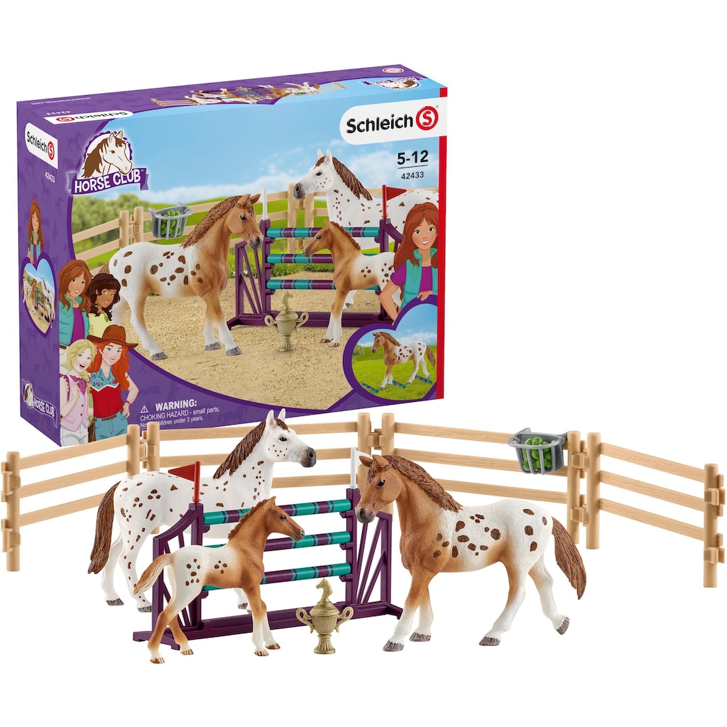 Schleich® Spielwelt »HORSE CLUB, Lisas Turnier-Training (42433)«, Made in Europe