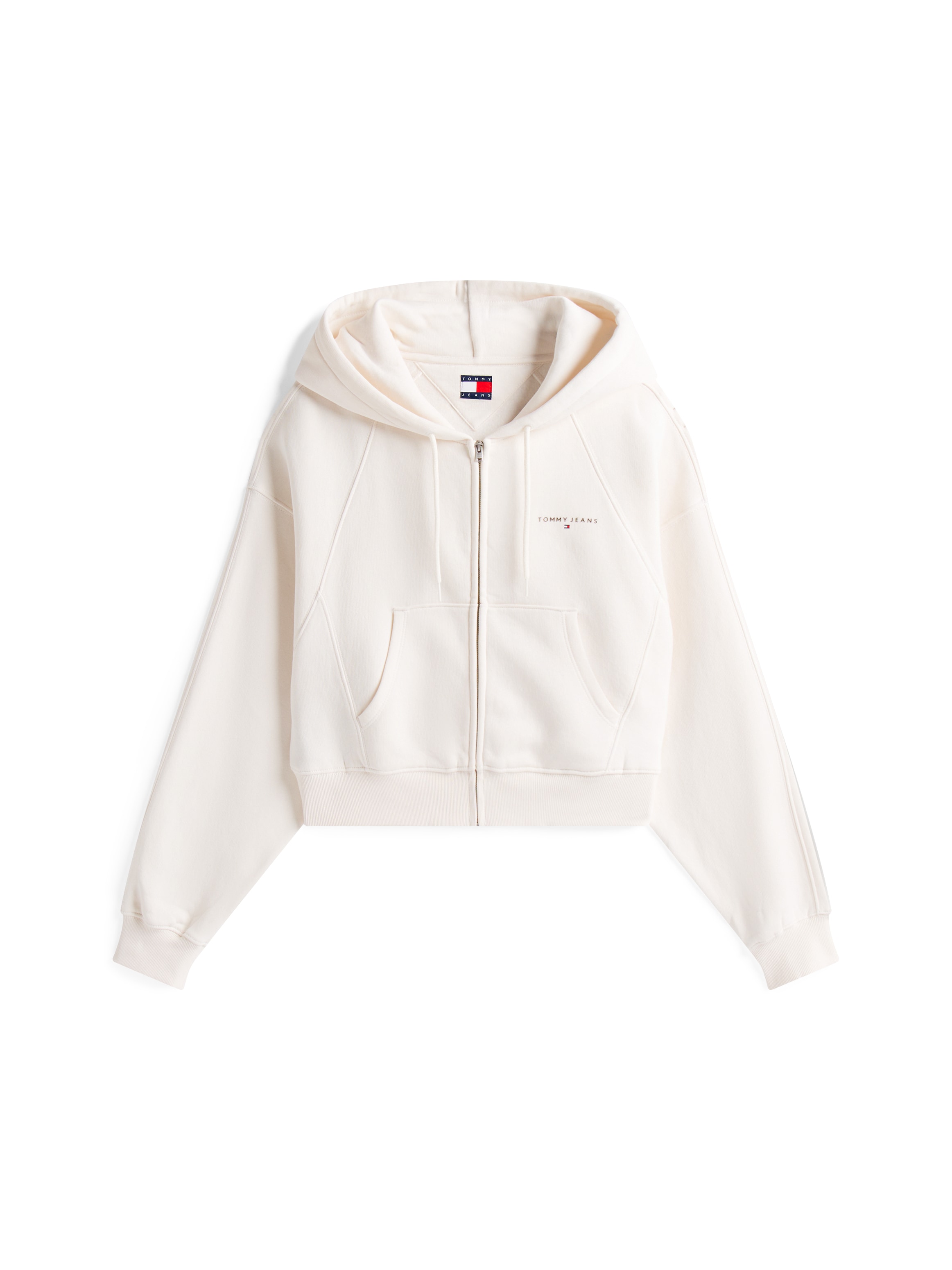 Tommy Jeans Kapuzensweatjacke »TJW BXY CRP LINEAR ZIP THRU EXT«