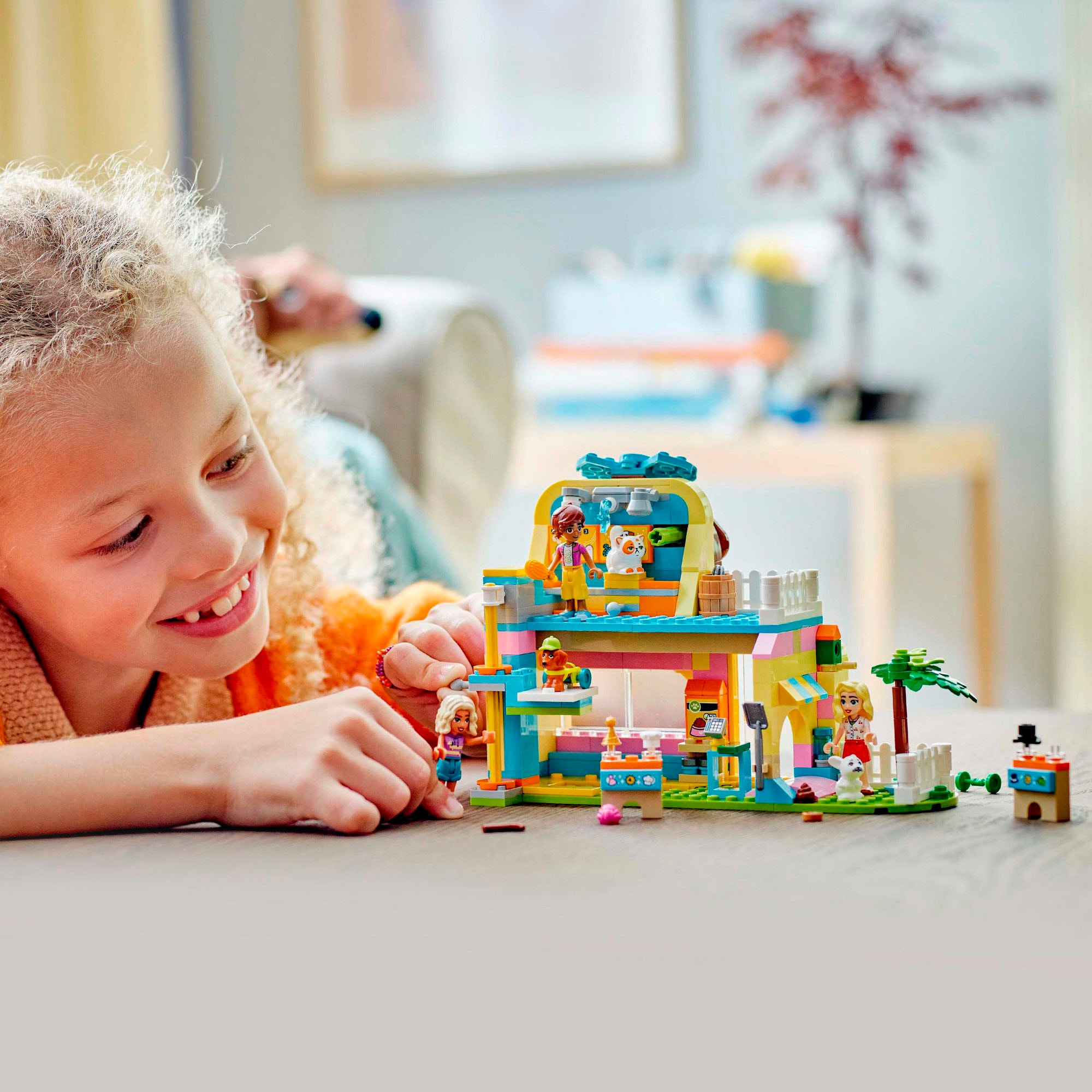 LEGO® Konstruktionsspielsteine »Geschäft für Haustierzubehör (42650), LEGO Friends«, (375 St.), Made in Europe