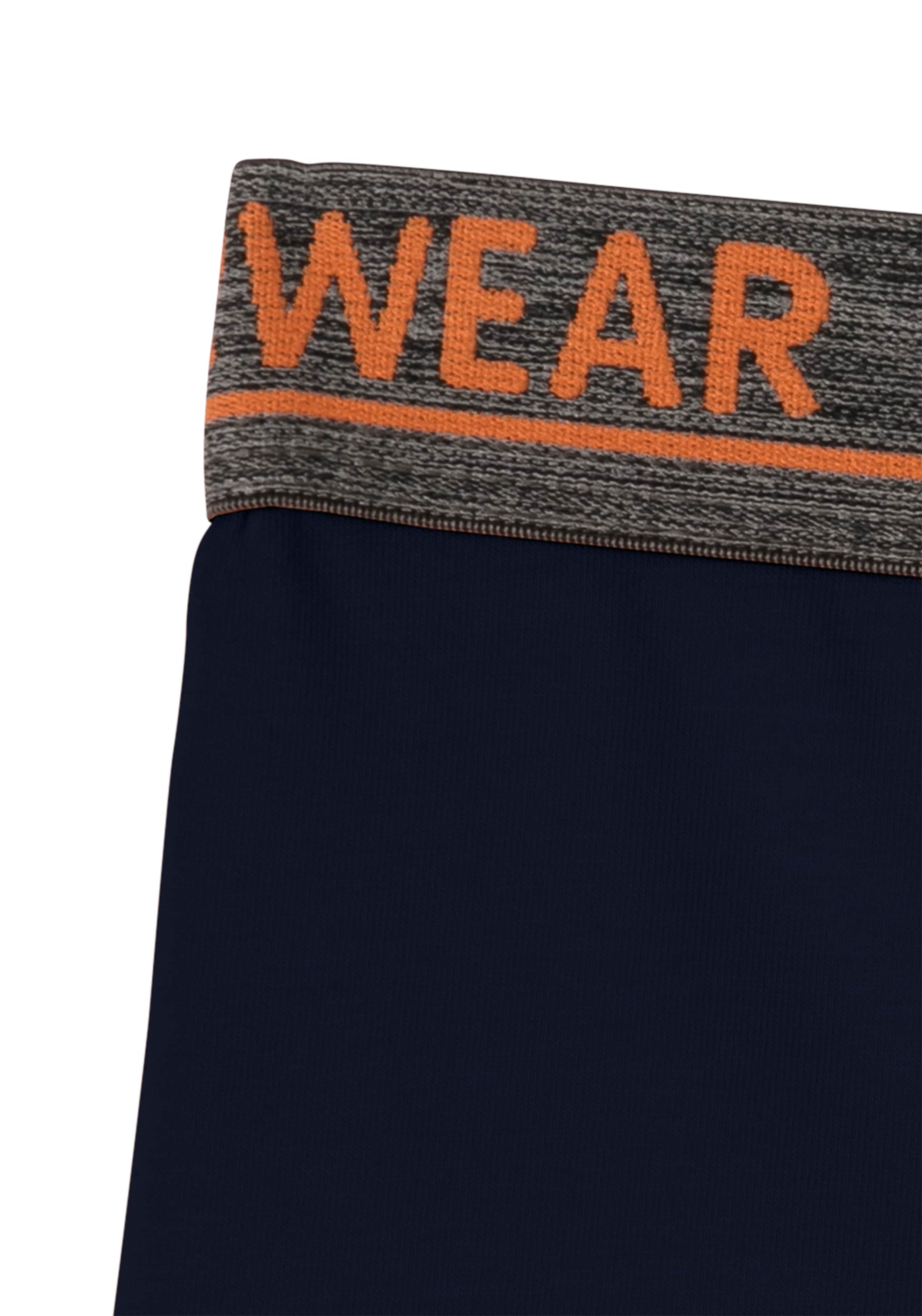 H.I.S Boxer »Boxershorts für Jungen« Packung, 4 Stk. mit meliertem Logo Webbund