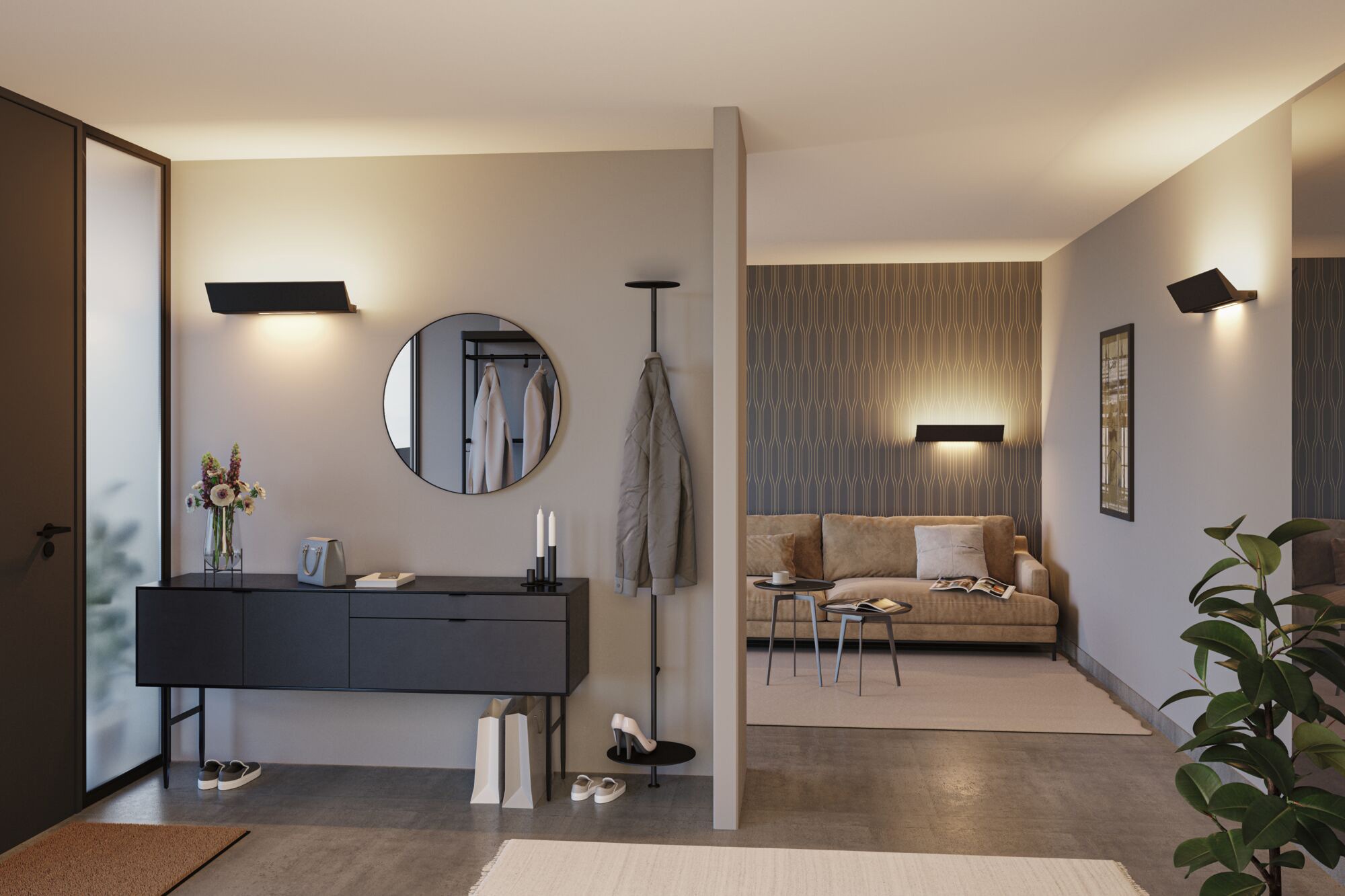 Paulmann Wandleuchte »Ranva« 1 Stk. Tageslichtweiß