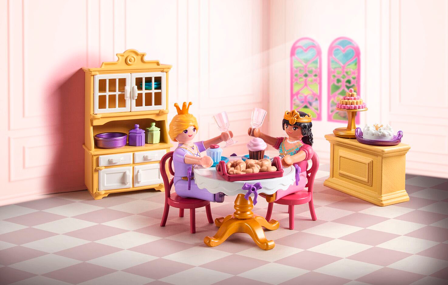 Playmobil® Konstruktions-Spielset »Königliche Küche (71848), Playmobil Princess Magic«, (94 St.), Made in Europe