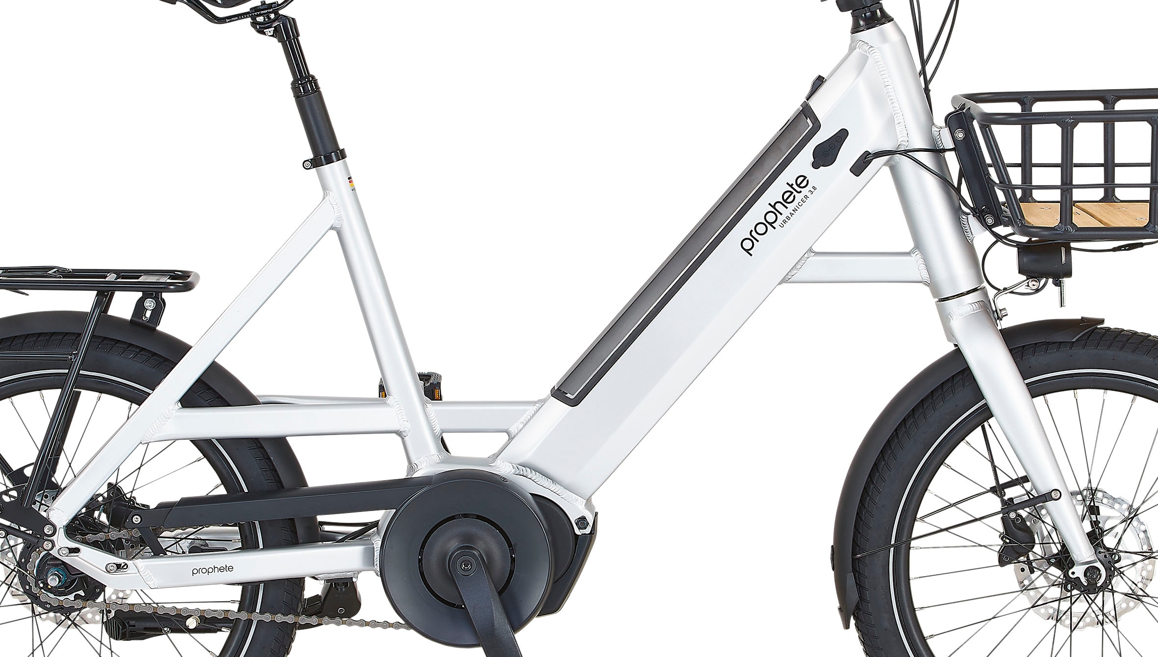 Prophete »Urbanicer 3.8« 7 Gang Shimano Nexus Schaltwerk Nabenschaltung Mittelmotor 250 W Pedelec, Elektrofahrrad für Damen und Herren
