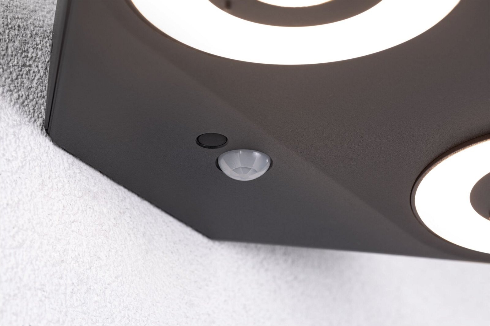 Paulmann LED Außen-Wandleuchte »Silma IP44 280x176mm 3000K 2x5,5 / 2x0,7W 2x600lm 230V Aluminium«, 2 flammig, Bewegungsmelder Zweifacher Lichtaustritt IP44