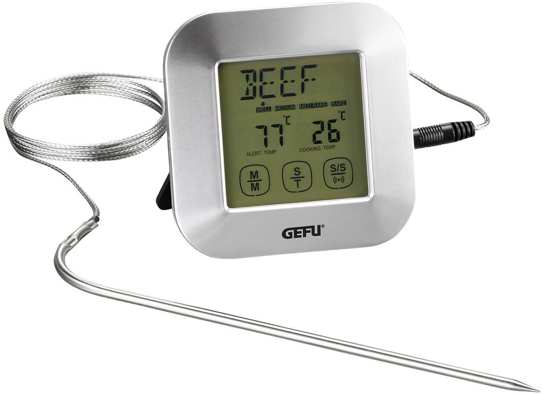 Thermomètre à rôtir numérique PUNTO Gefu ABS Argent