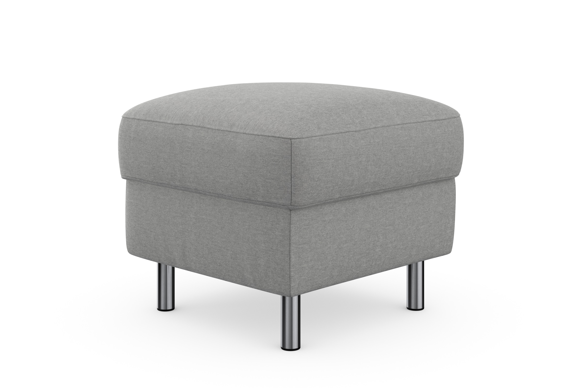 sit&more Stauraumhocker »Sinatra«, Sitzfläche ist abnehmbar, chromfarbene Metallfüße