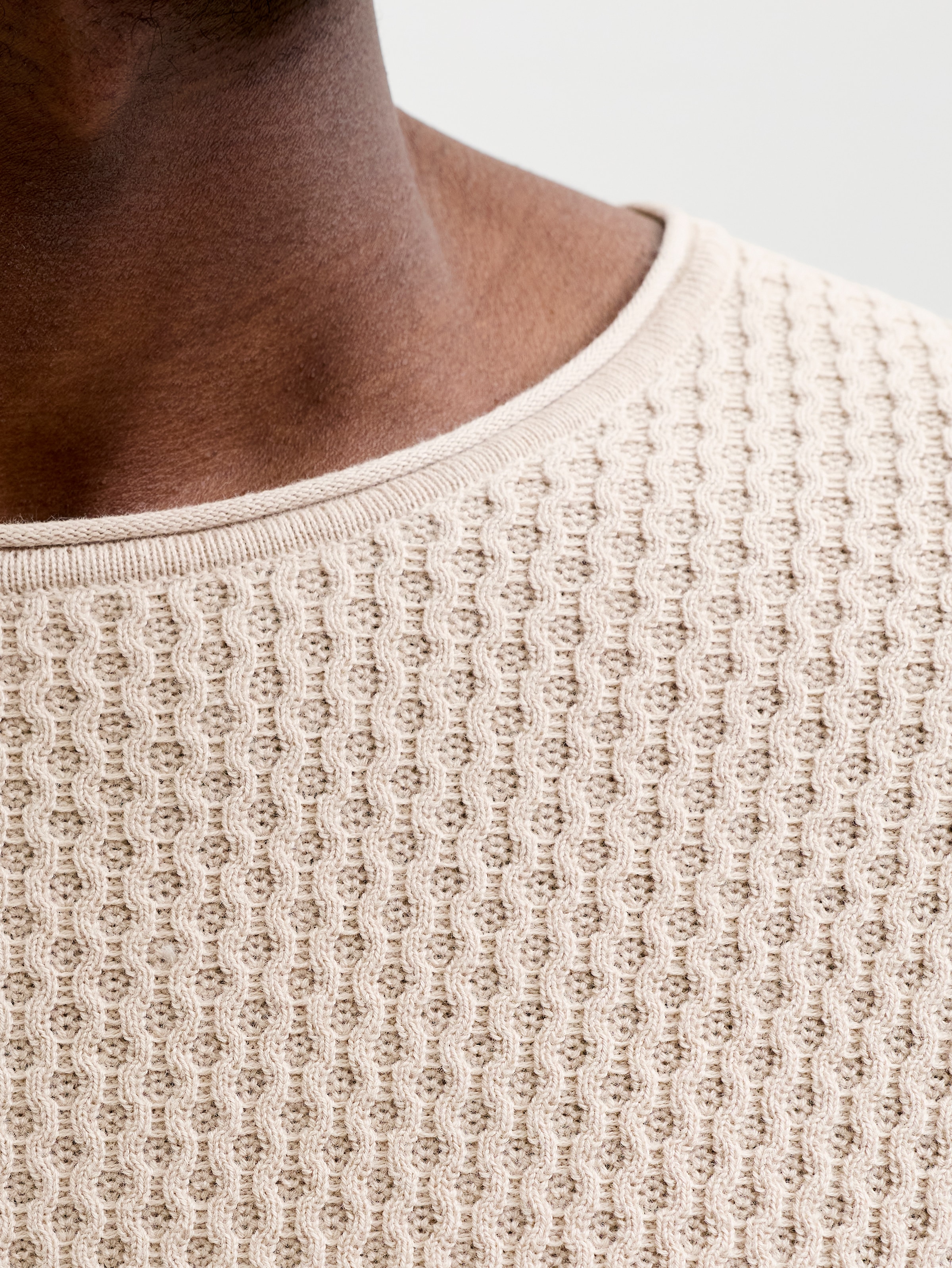 Jack & Jones Rundhalspullover »JPRBLUMASON KNIT CREW NECK SN« Baumwolle, regular fit