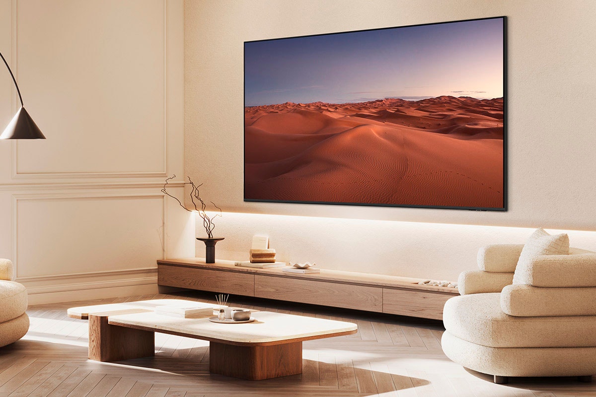 Samsung QLED-Fernseher »GQ75Q6FAAU«, 4K Ultra HD, Smart-TV, Quantum HDR, Knox Security, Art Store, 3D Sound, Gaming Hub, AI TV