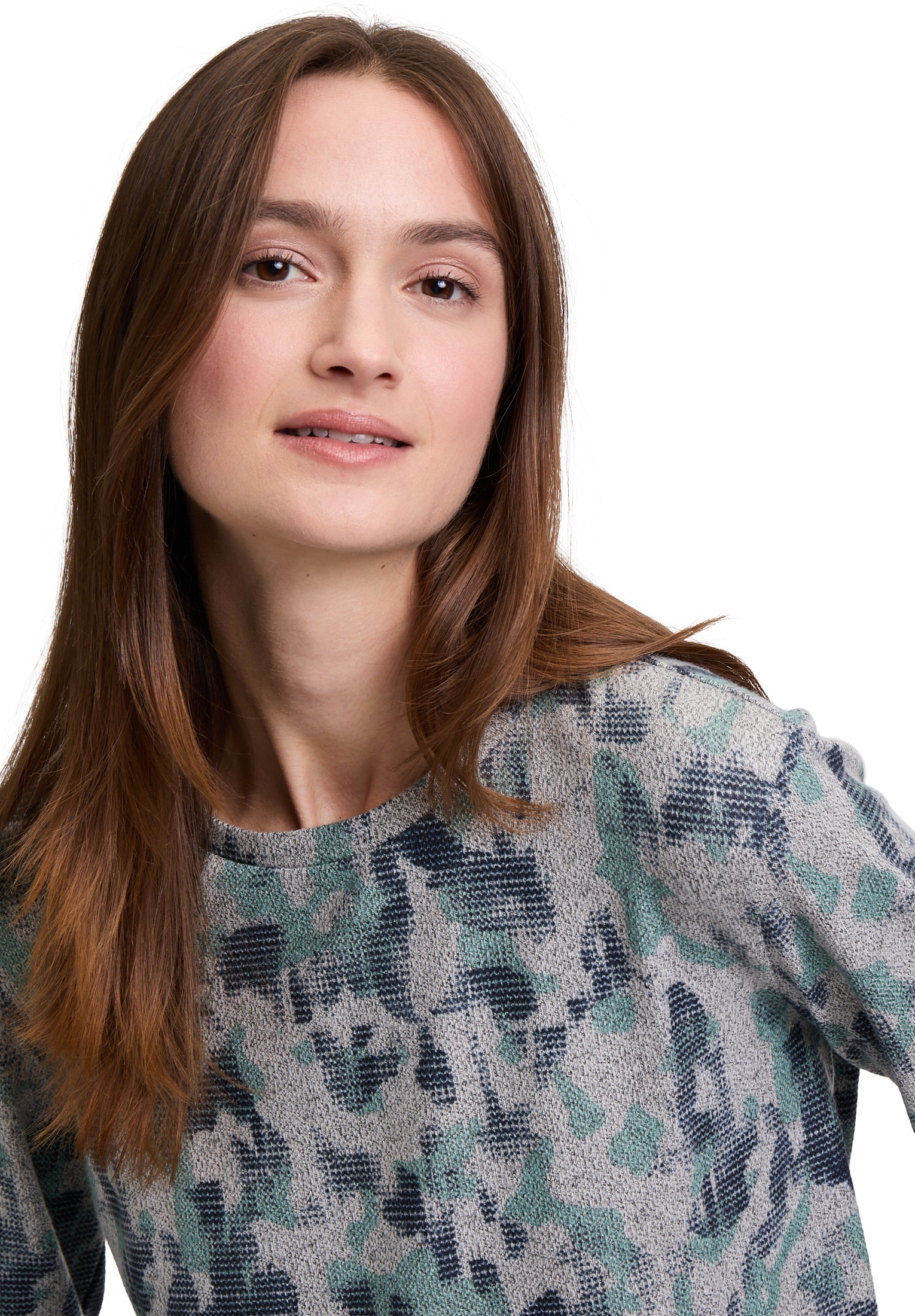 Betty&Co Langarmshirt »Casual-Shirt mit Tunnelzug«