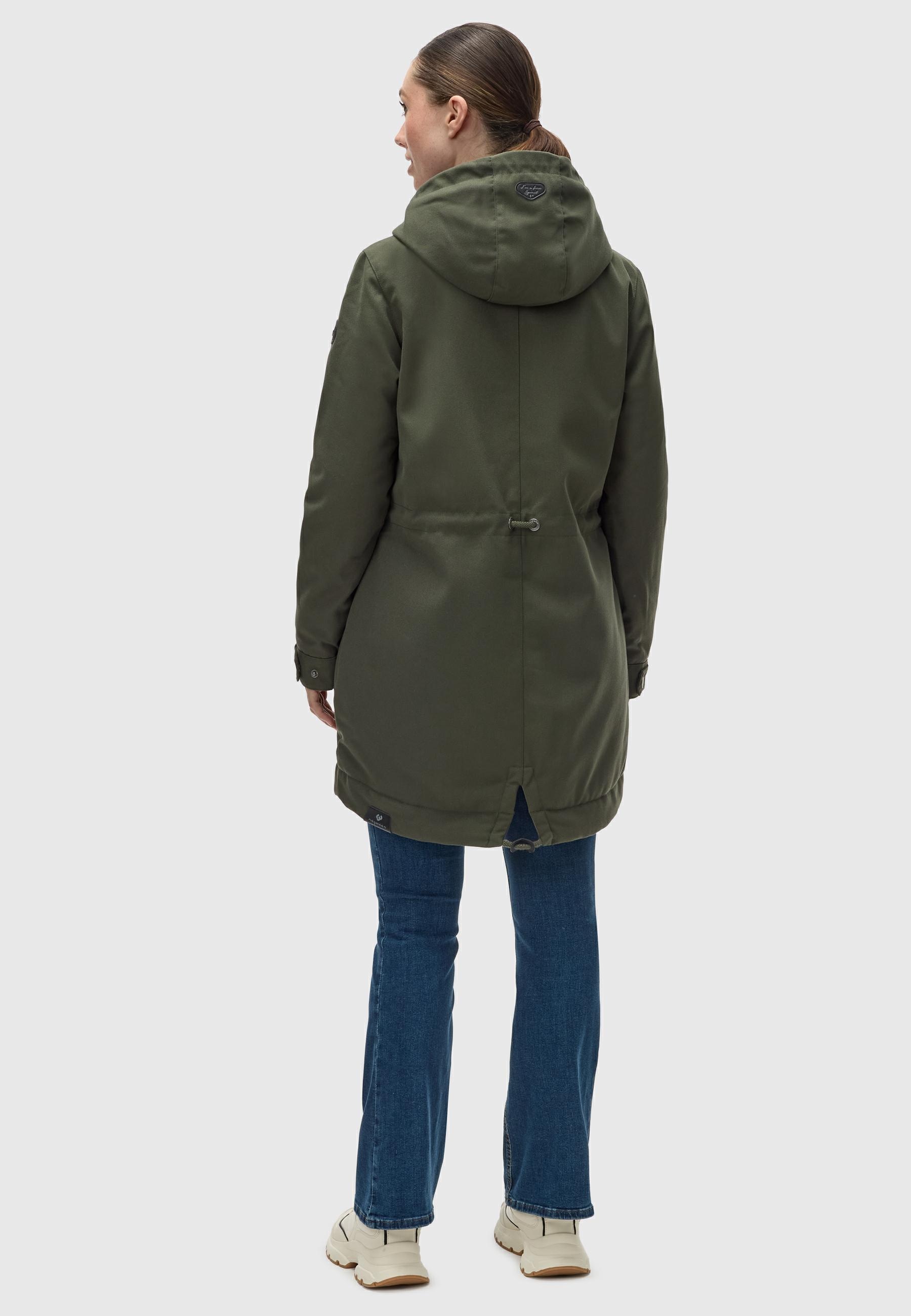 Ragwear Parka »Kurzmantel Canny Canvas«