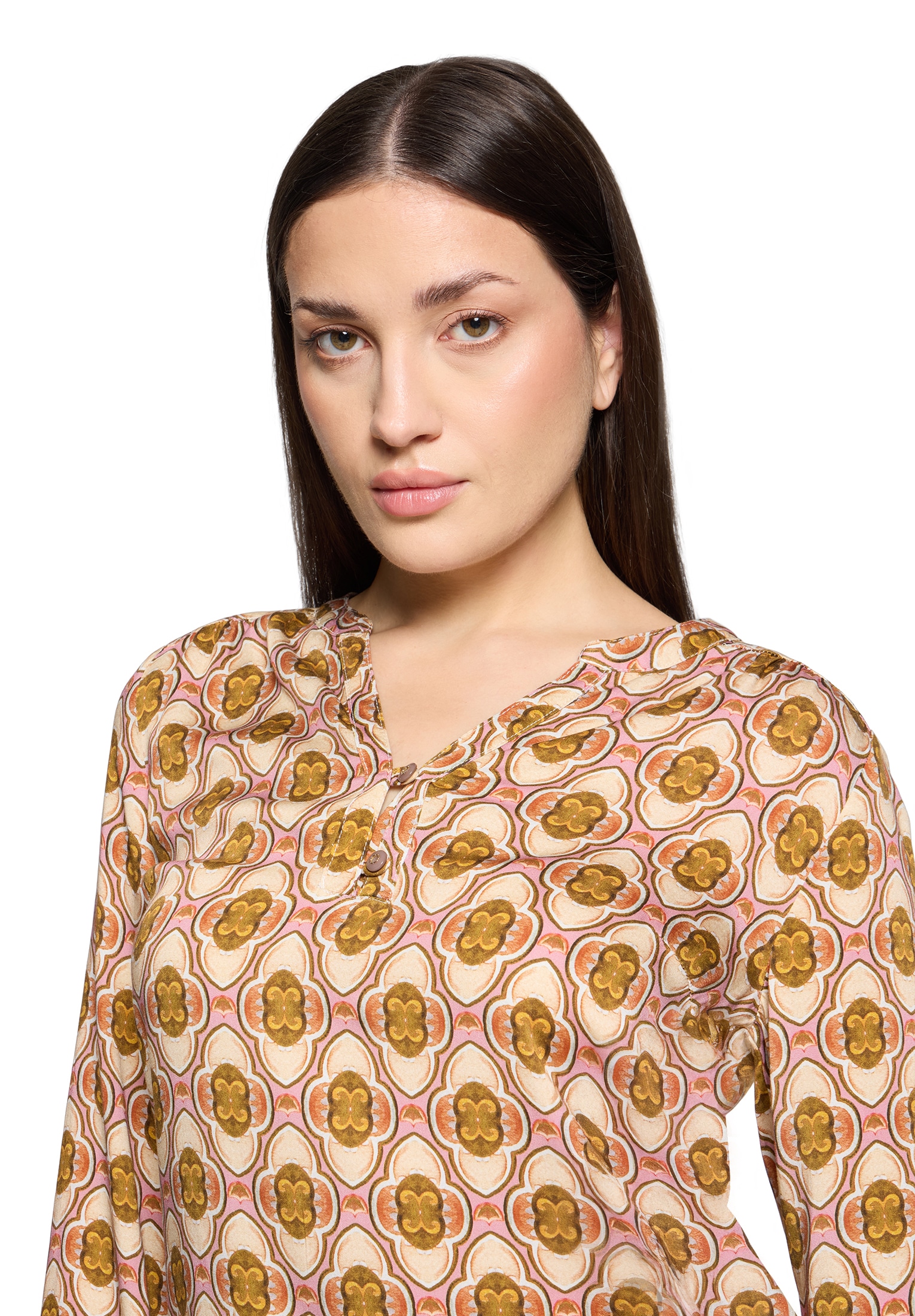 Cartoon Klassische Bluse »Casual-Bluse mit Knöpfen«