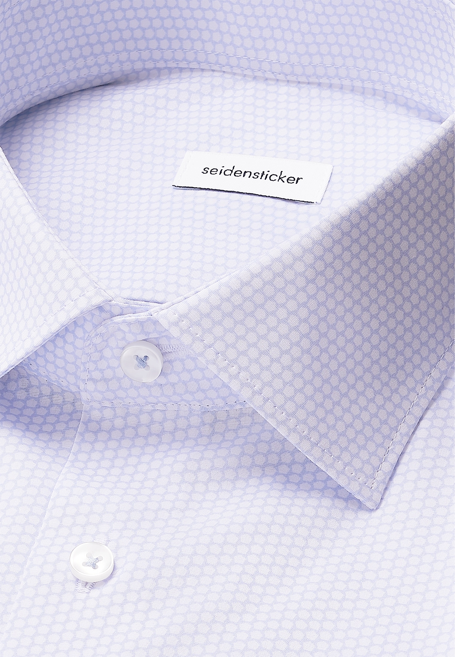 seidensticker Businesshemd »Schwarze Rose« Slim 1/1 Kentkragen Druck