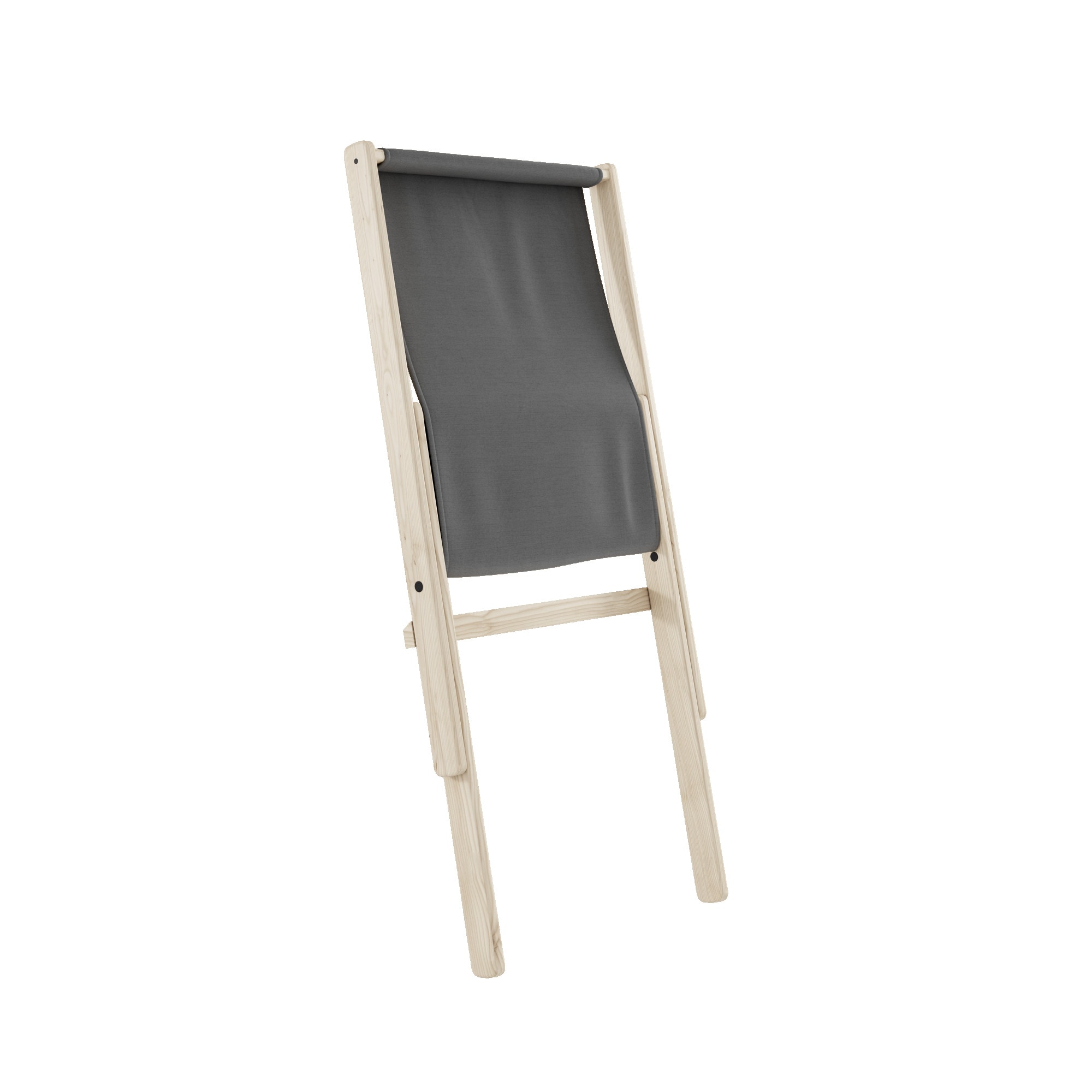 Karup Design Loungesessel »Boogie OUT, Klappstuhl inklusive gepolsterte Sitzauflage«, (1 St.), Sitzauflage: schnelltrocknend, wasserabweisend, Gestell aus Massivholz