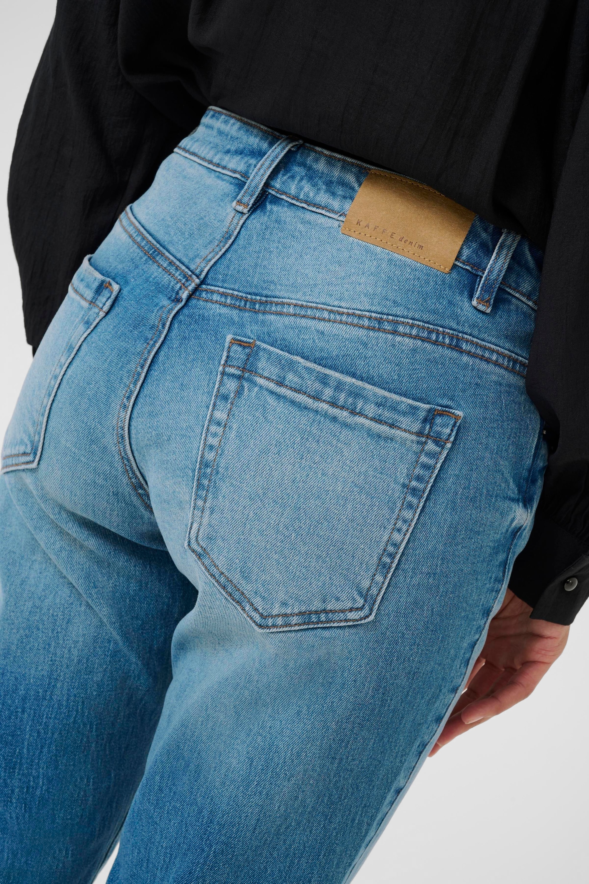KAFFE Regular-fit-Jeans »Damen Jeans KAmaris«