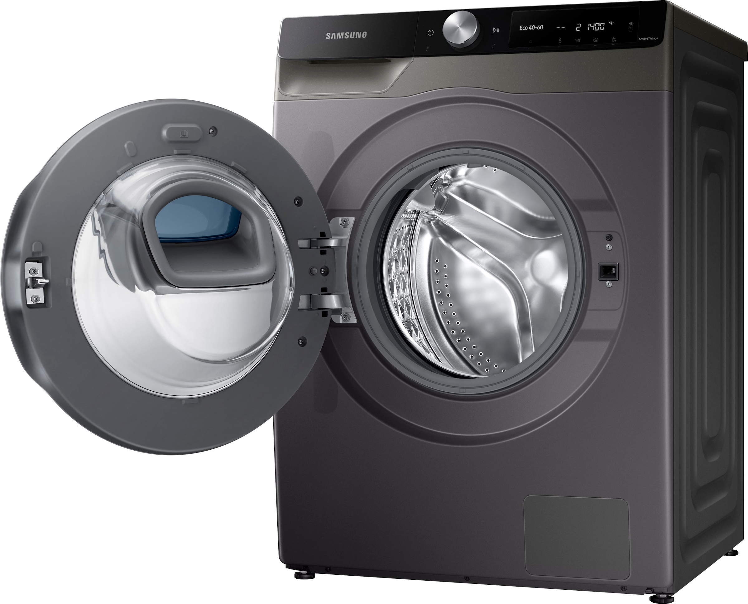 Samsung Waschmaschine »WW80T654ALX«, INOX, /min, WW6500T Garantie AddWash™ 3 1400 mit kg, U Jahren XXL 8 WW80T654ALX